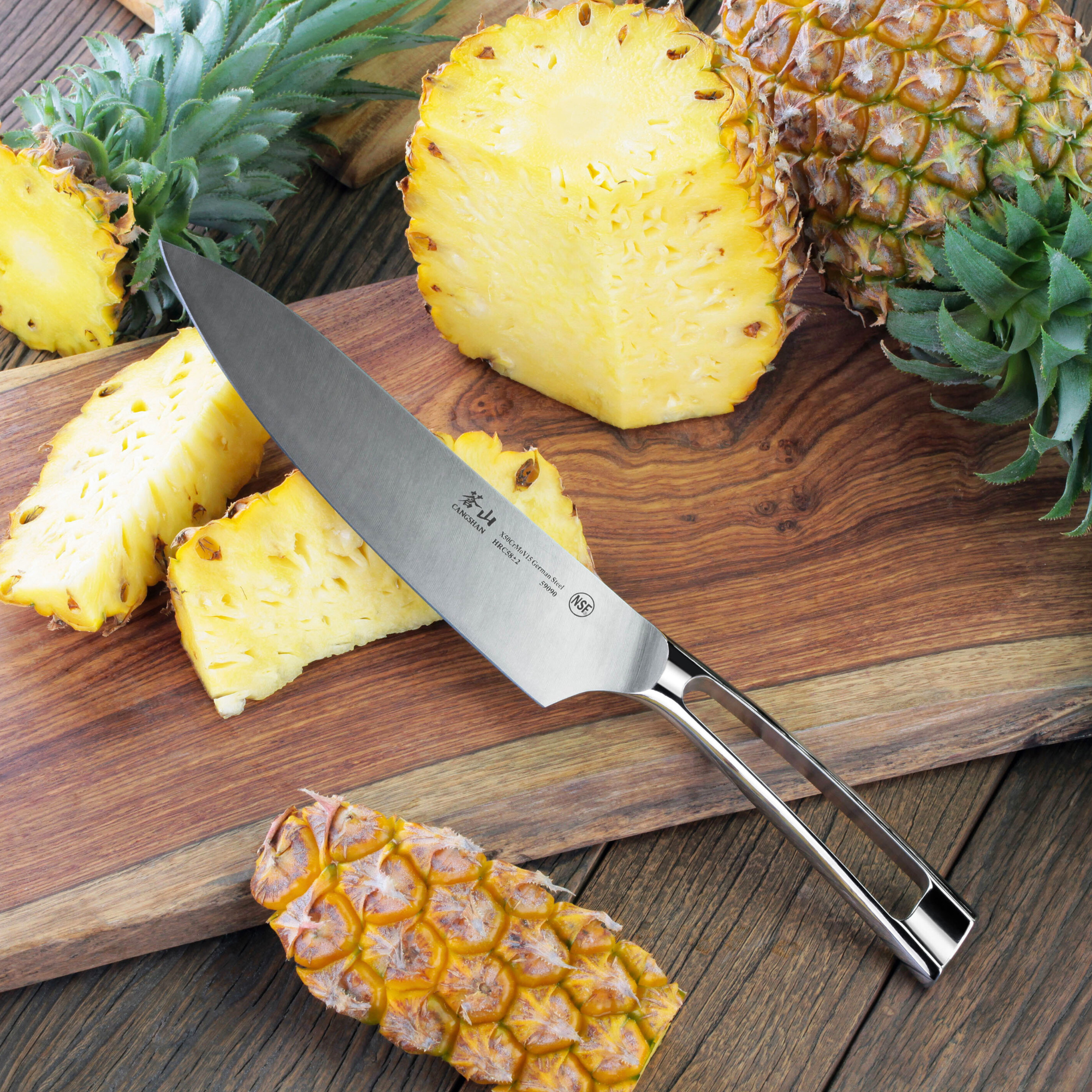 Cangshan 61017 N1 Series 6-Piece Knife Block Set