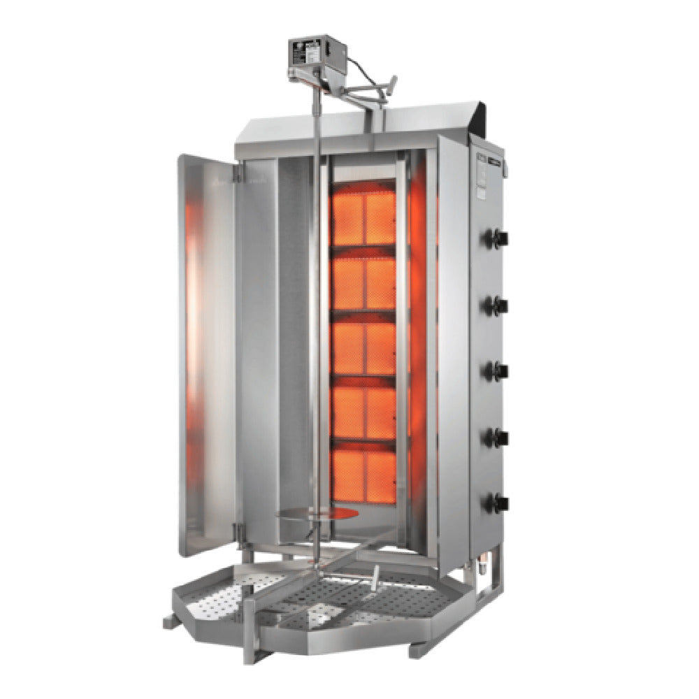 Omcan 49062 55 Inch Vertical Broiler Gas Infrared Burner 47500 BTU