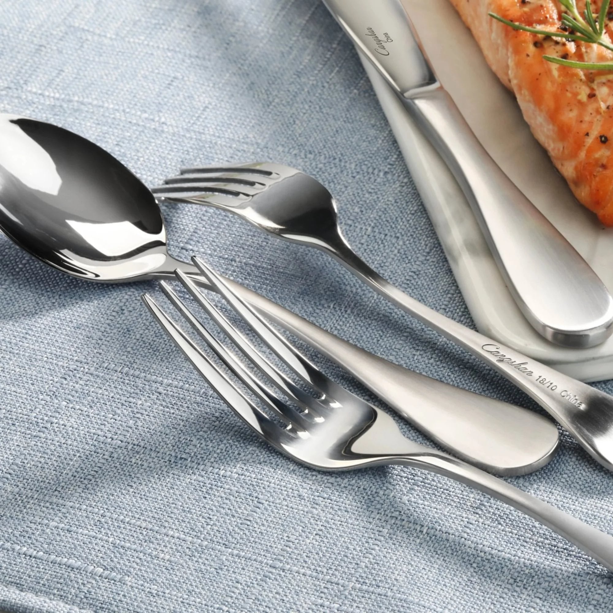 Cangshan 504999 RAIN 47-Piece Flatware Set