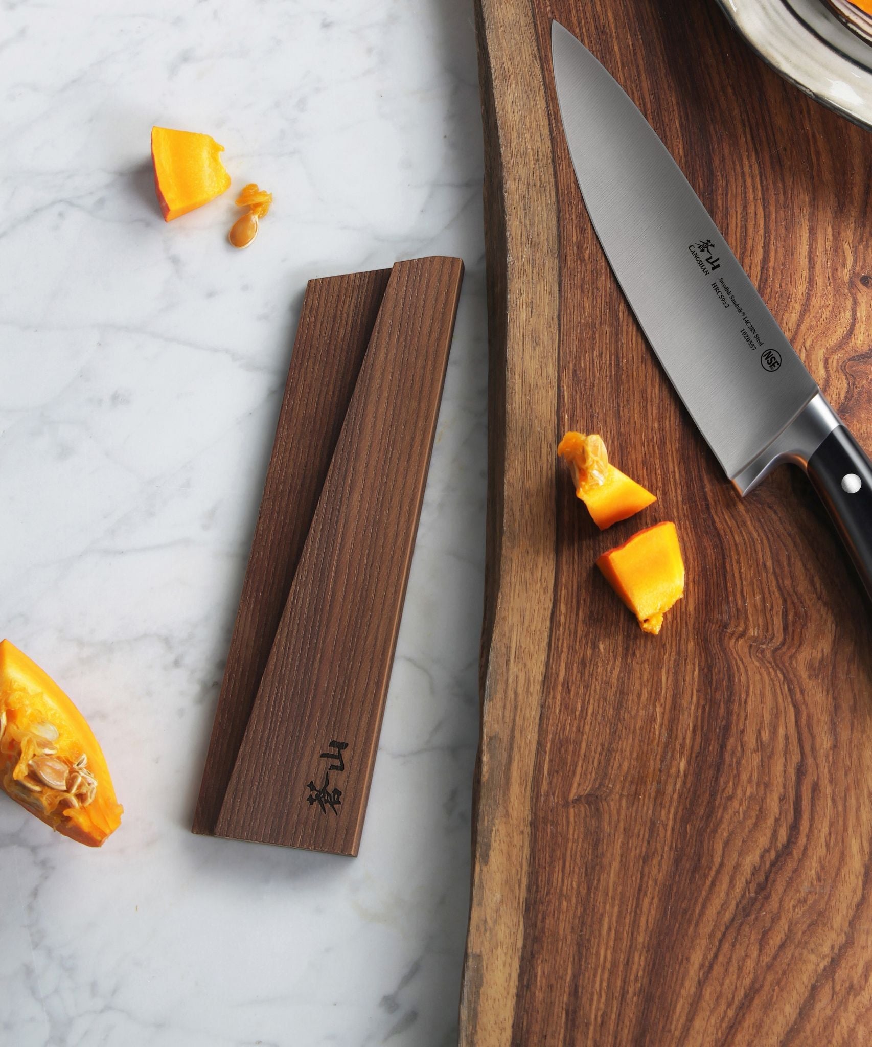 Cangshan 1021523 ANCHOR Magnetic Knife Sheath Only - 9-Inch Carving Knife