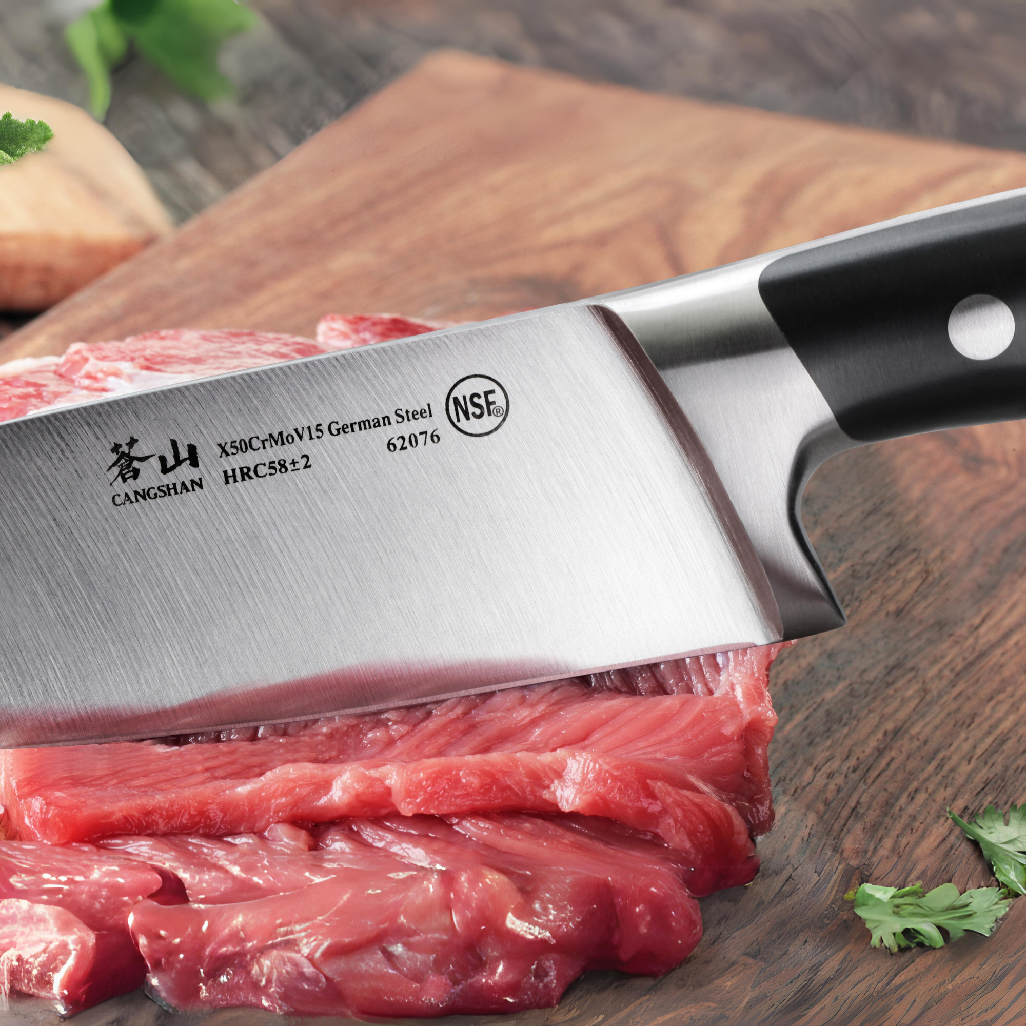 Cangshan 61864 S Series 4-Piece Starter Knife Block Set