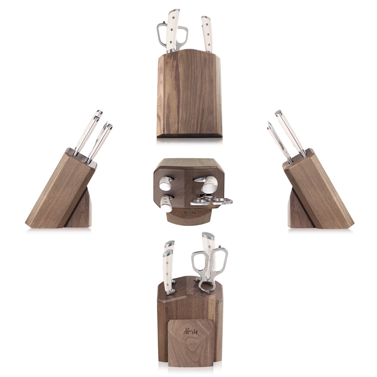 Cangshan 1022568 S1 Series 5-Piece Starter Knife Block Set