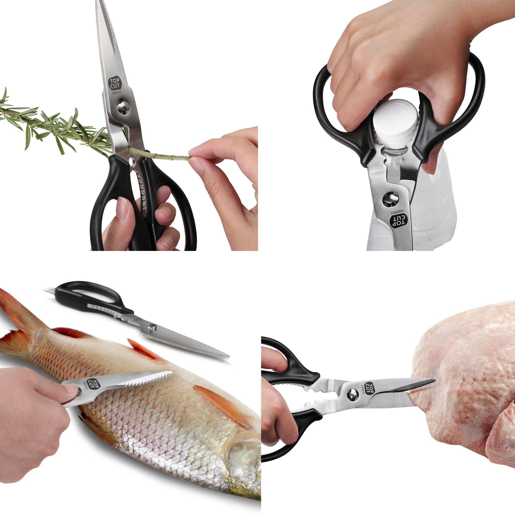 Cangshan 1022513 Top Cut Heavy-Duty Kitchen Shears