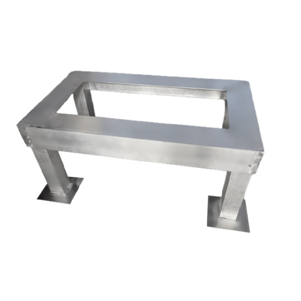 Omcan 48062 48-1/2 Inch Heavy Duty Generator Stand Aluminum 1000 lb Capacity