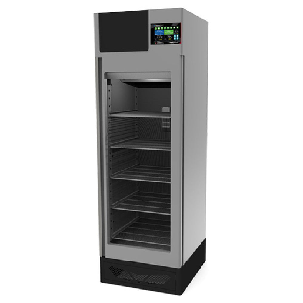 Omcan 40345 28 Inch Maturmeat 100 Meat Aging Cabinet Electric Stainless Steel