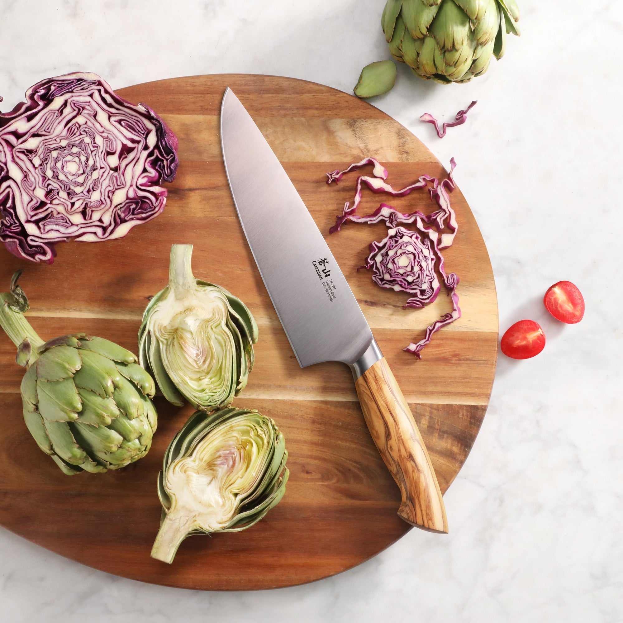 Cangshan 501561 OLIV Series 8-Inch Chef’s Knife