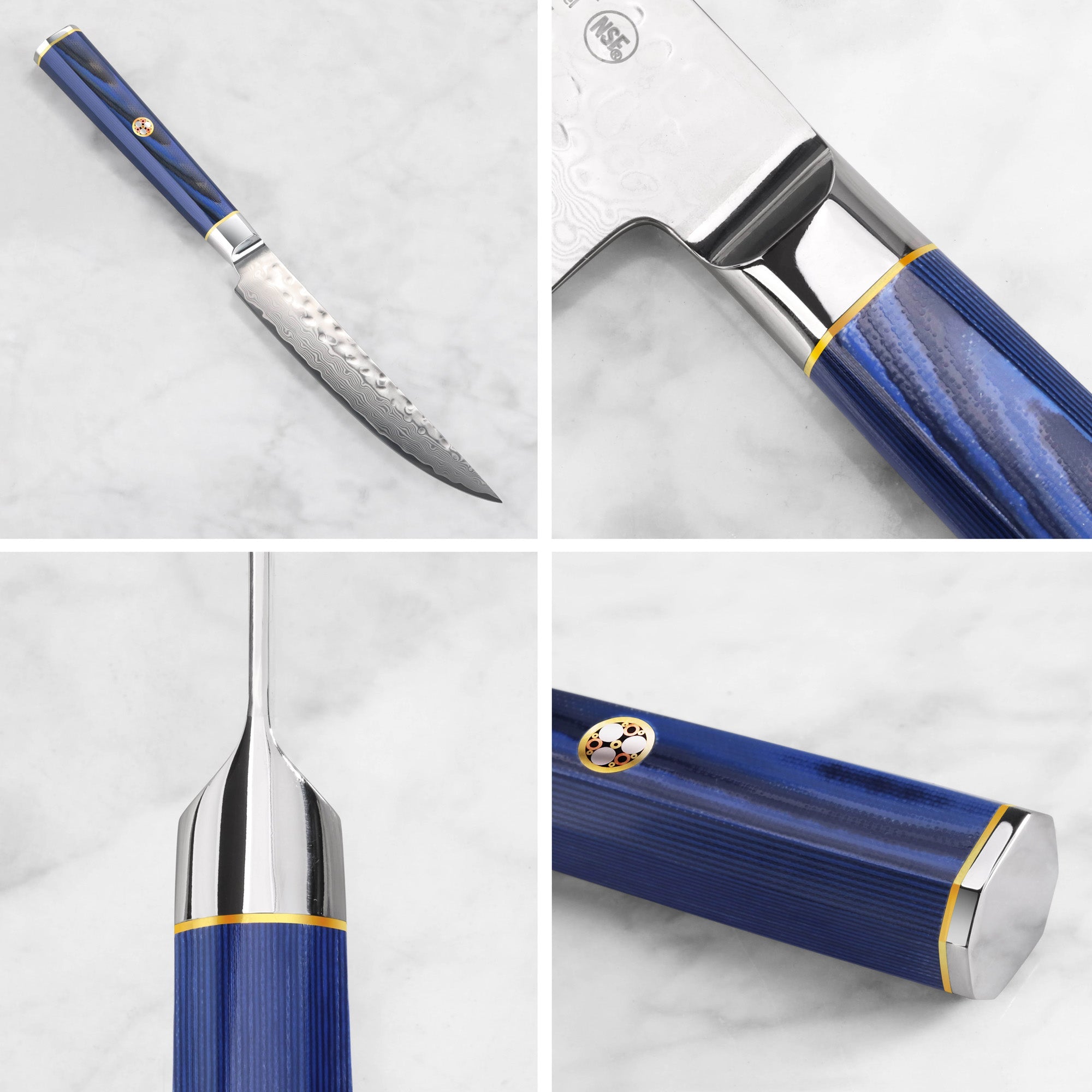 Cangshan 501509 KITA Series 4-Piece Fine Edge Steak Knife Set
