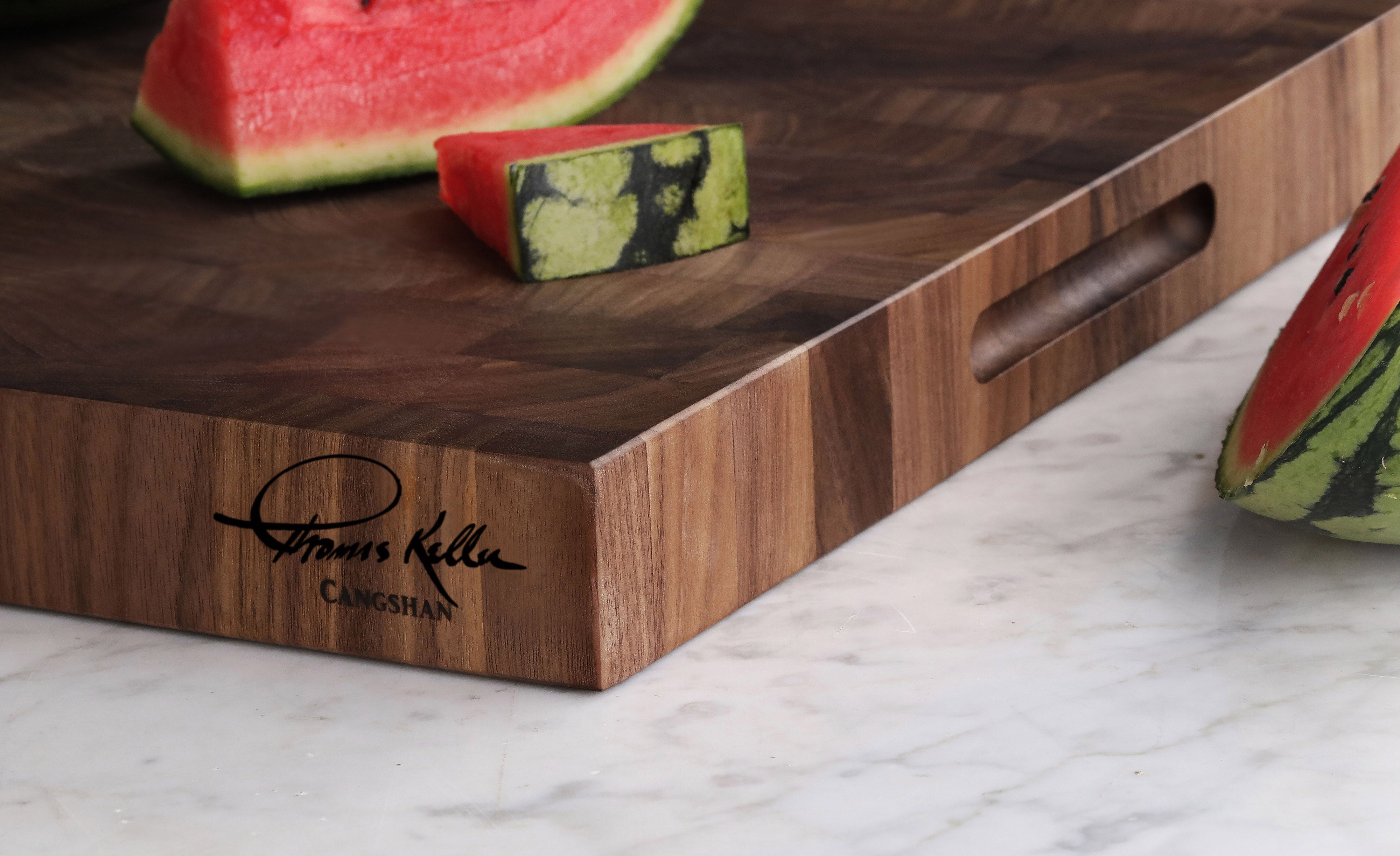 Cangshan 1024104 TKSC Walnut End-Grain Cutting Board
