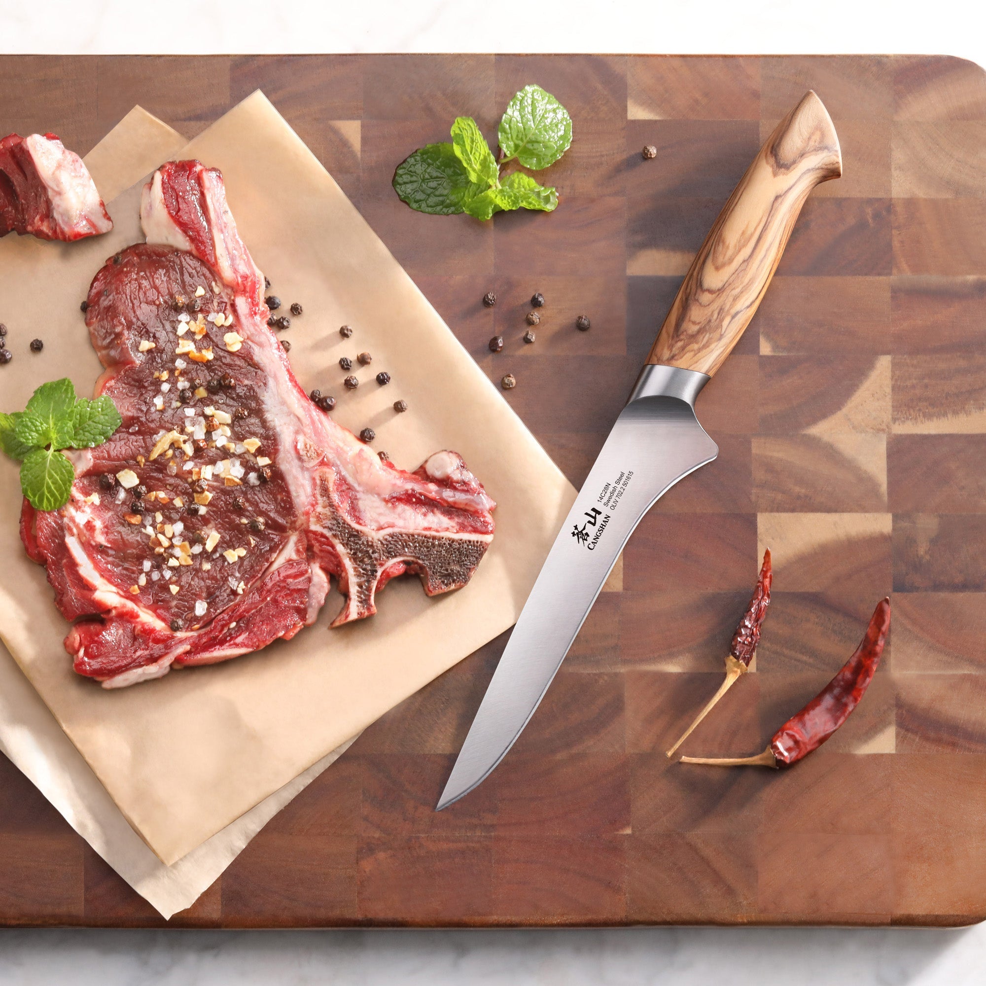 Cangshan 501615 OLIV Series 6-Inch Boning Knife
