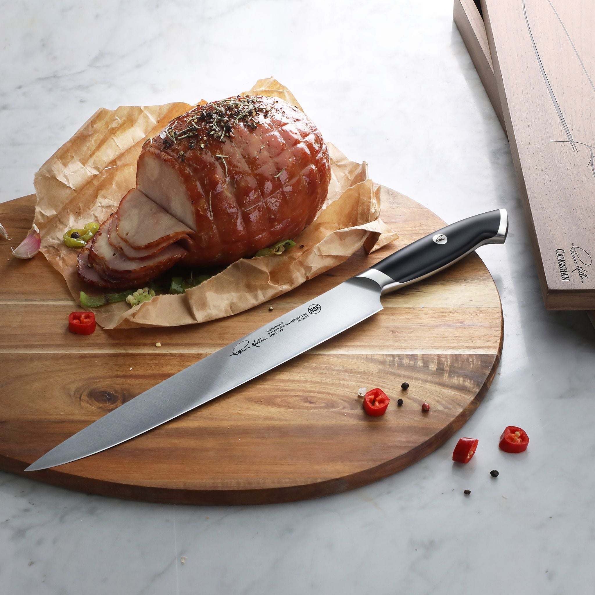 Cangshan 1023831 TKSC 10.5-Inch Carving Knife