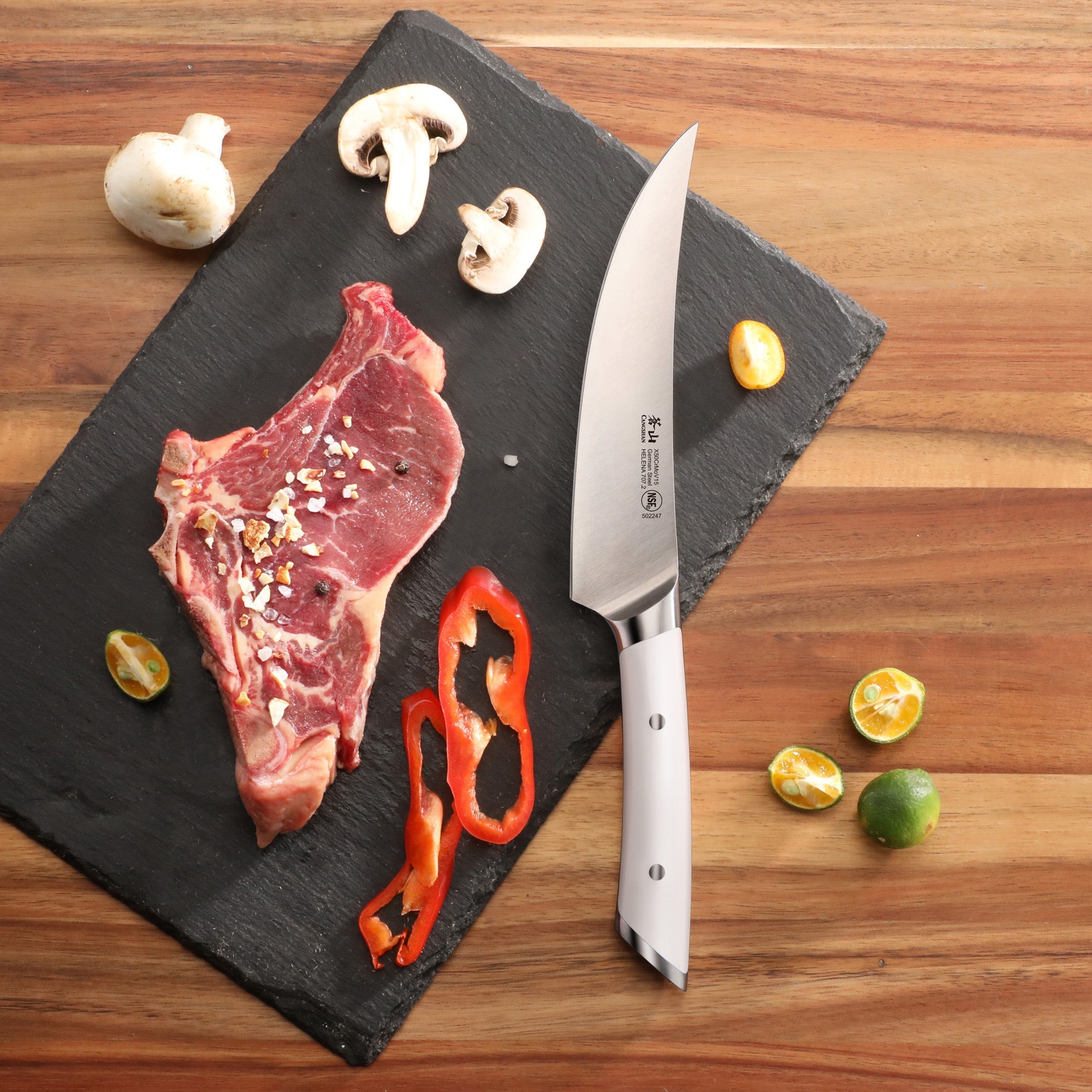 Cangshan 502612 HELENA Series 6-Inch Boning Knife - Black