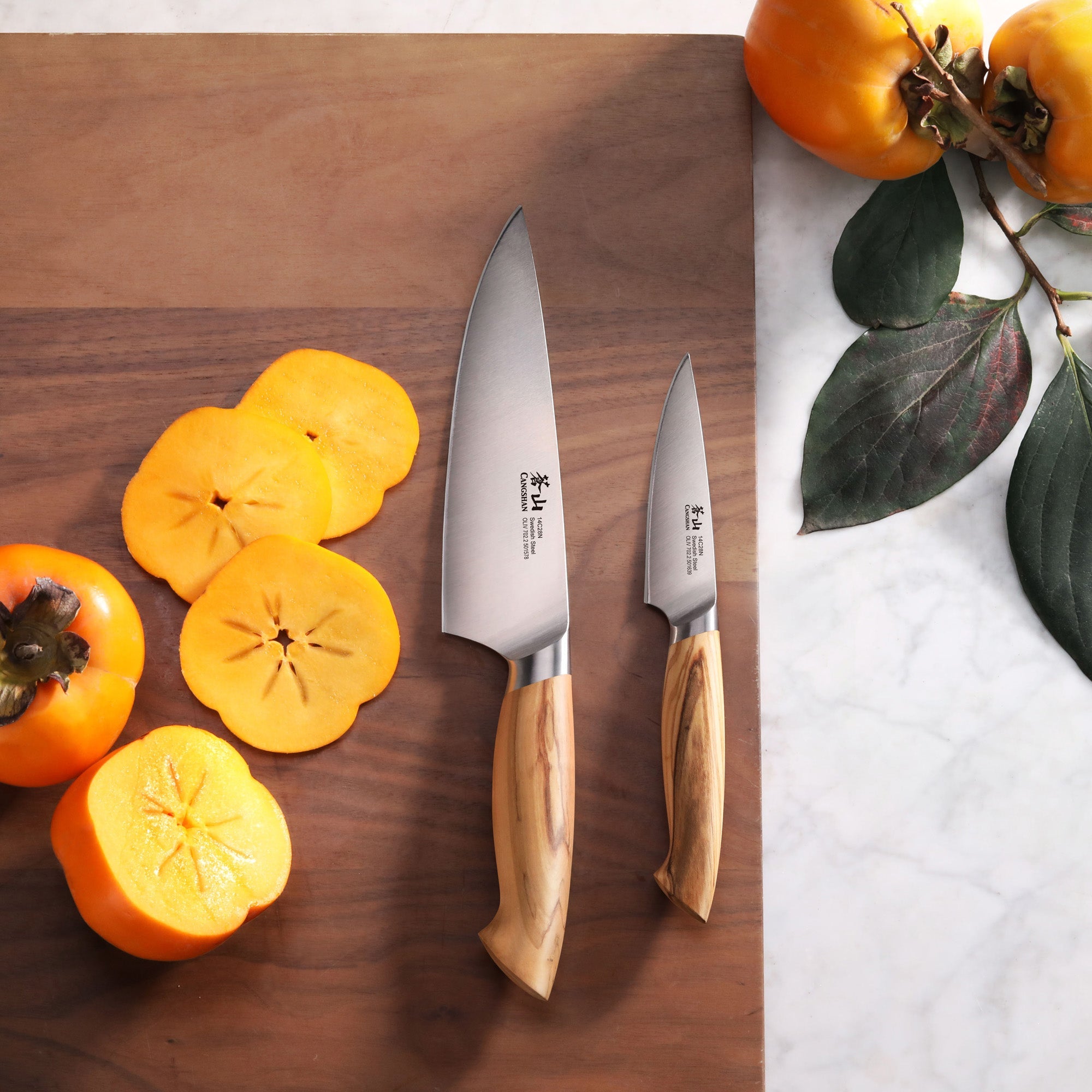 Cangshan 501660 OLIV 2-Piece Starter Knife Set
