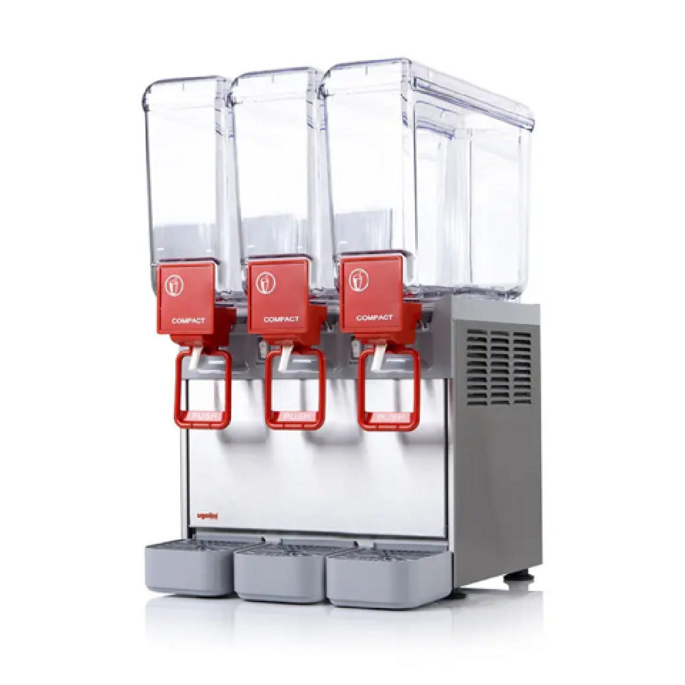Omcan 49086 16 Inch Electric Beverage Dispenser with Magnetic Pump Circulation
