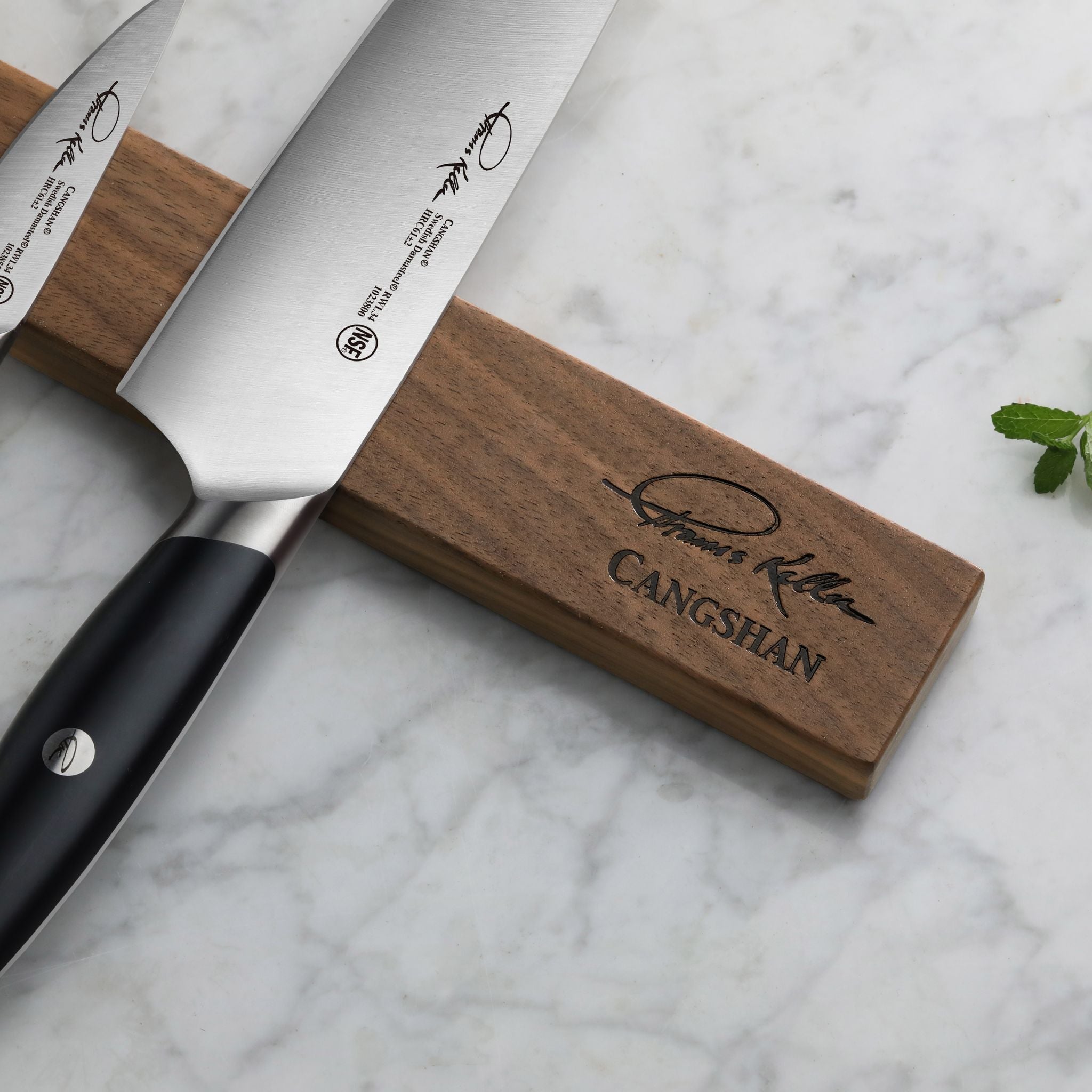 Cangshan 1023787 TKSC 7-Piece Magnetic Knife Bar Set