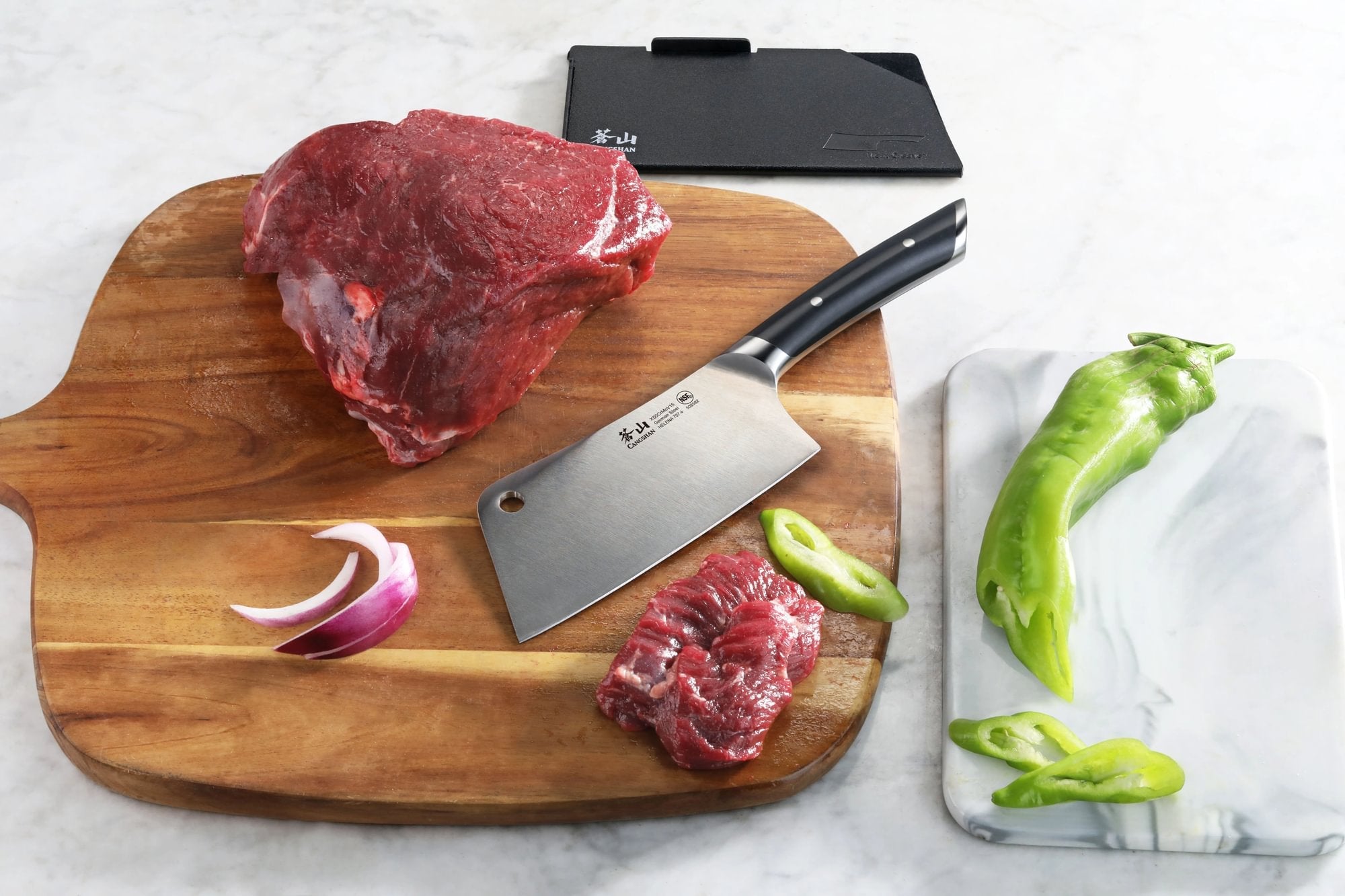 Cangshan 502582 HELENA Series 6-Inch Meat Cleaver