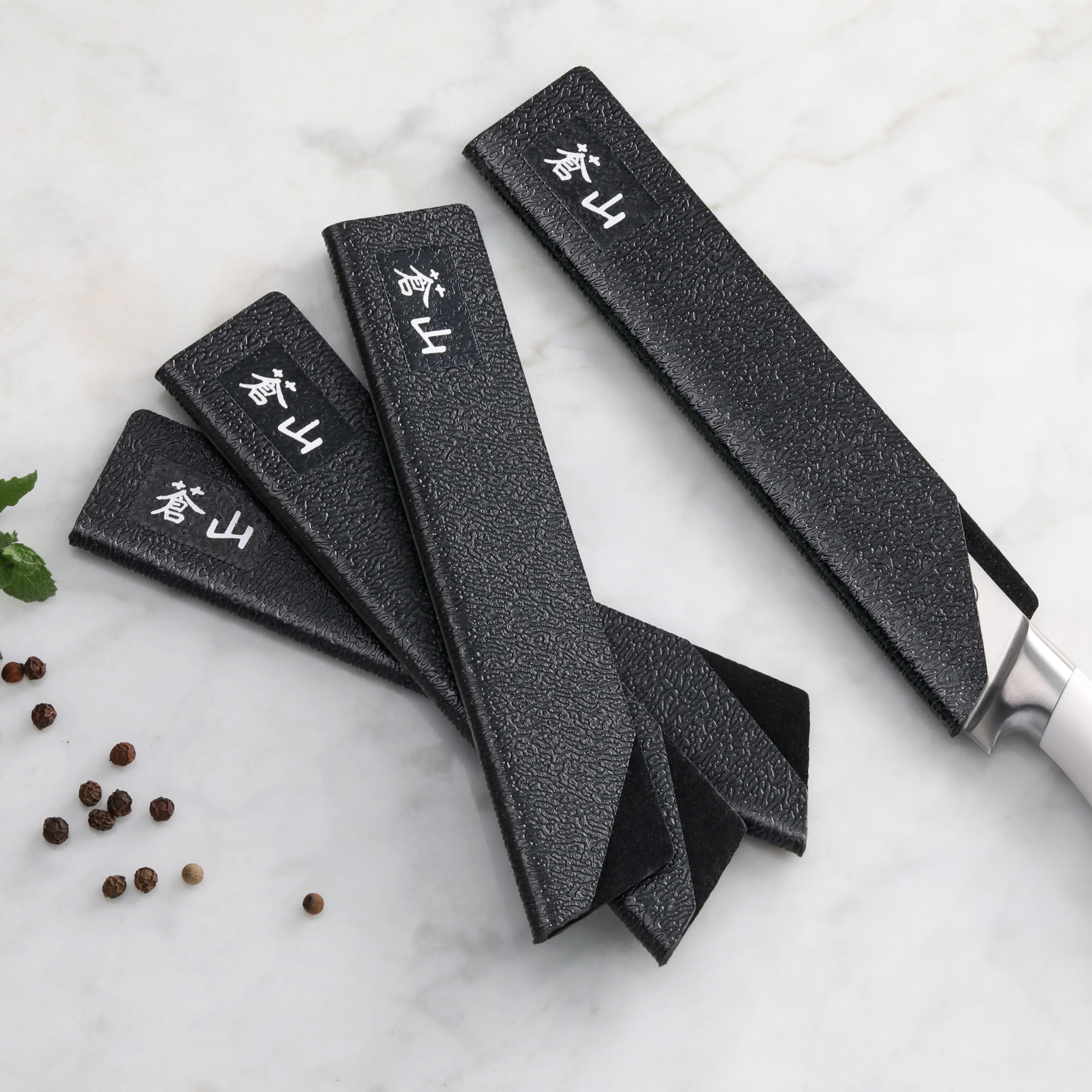 Cangshan 1026641 8-Piece Steak Knife Guard Set