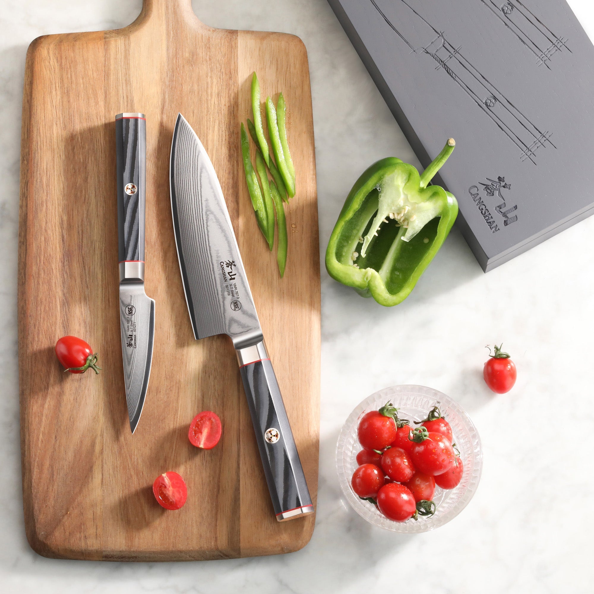 Cangshan 501349 YARI Series 2-Piece Starter Knife Set