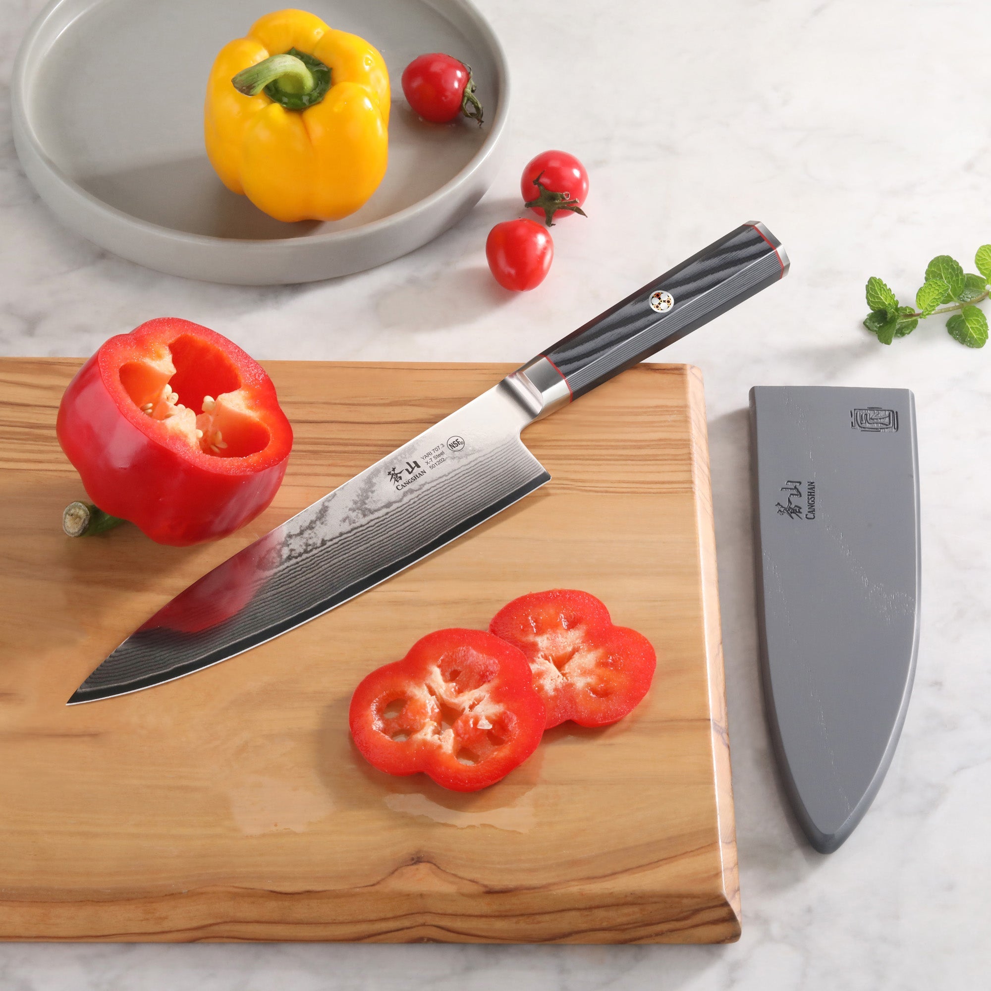 Cangshan 501202 YARI Series 8-Inch Chef’s Knife