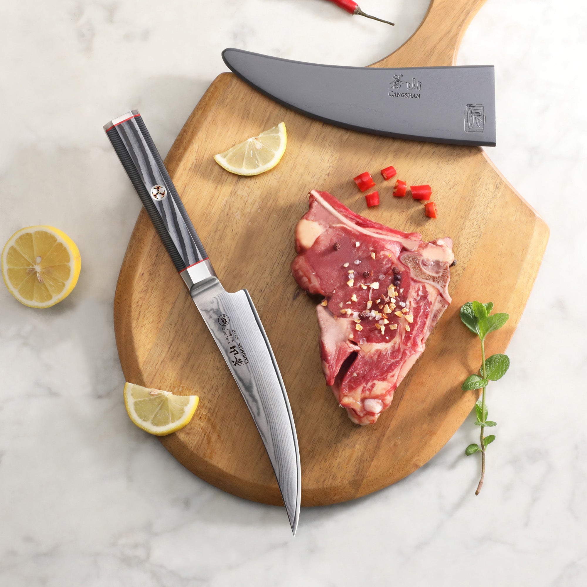 Cangshan 501257 YARI Series 6-Inch Boning Knife