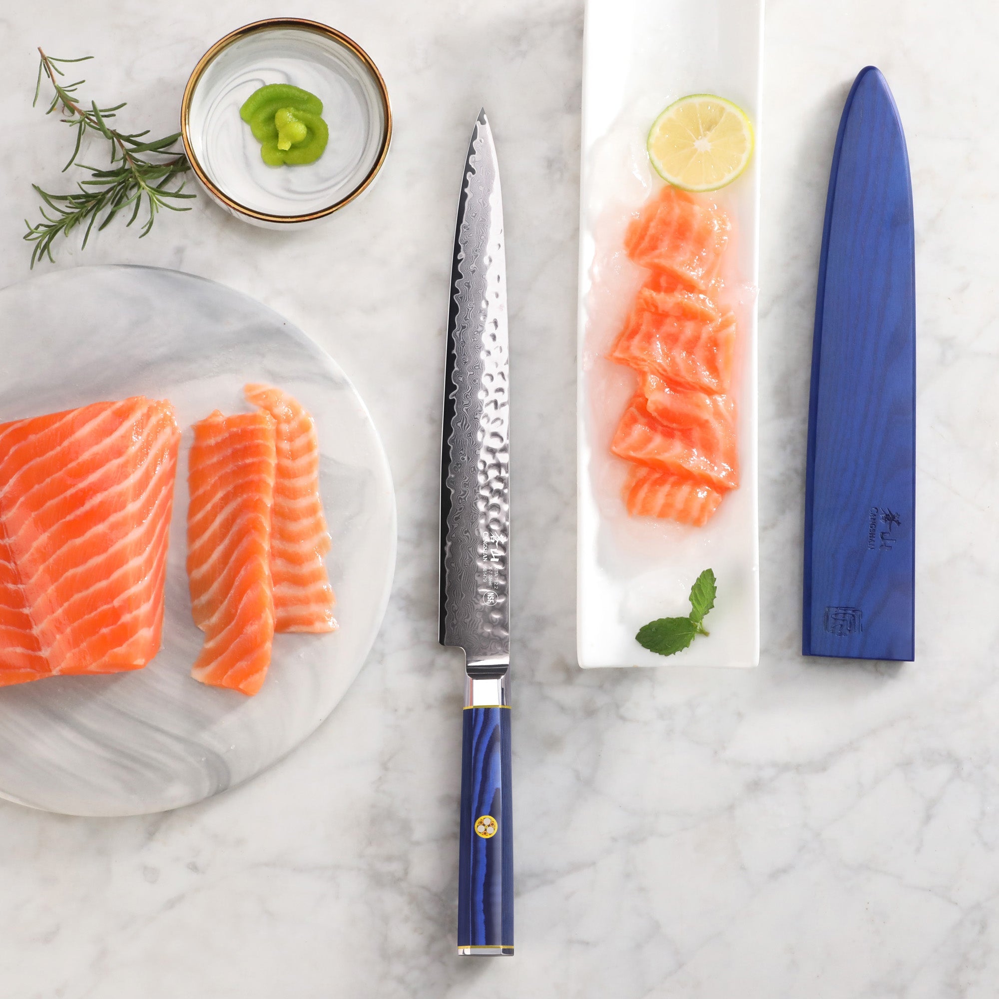 Cangshan 501479 KITA Series 10-Inch Sashimi Knife with Sheath