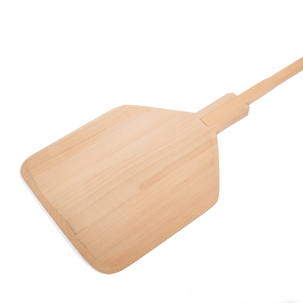 Linea Dori 3000 srl 5502 Evaporated beech peel for round pizza with long handle