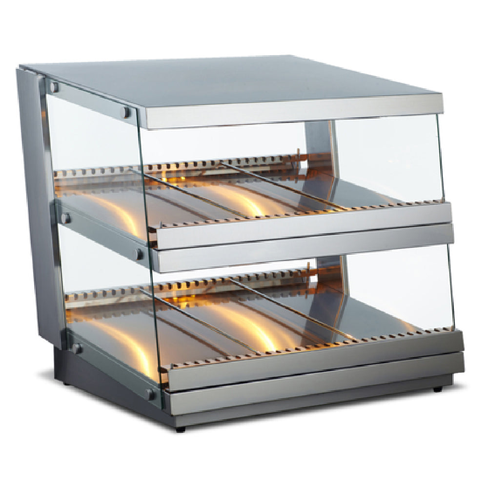 Omcan 43465 Heated Pass-Through Station 31 Inch Stainless Steel Countertop