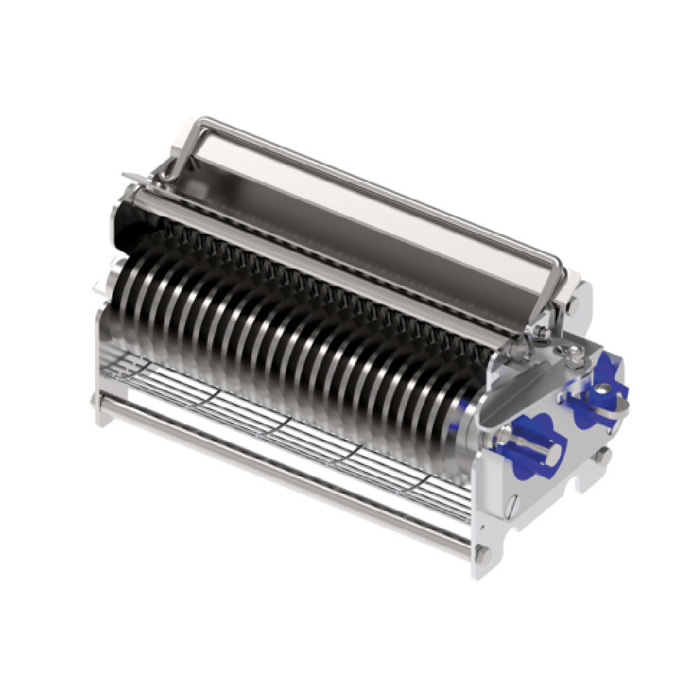 Omcan 47857 Electric Meat Tenderizer 5/8 Inch Cuts 32 Blade Stainless Steel with Cradle