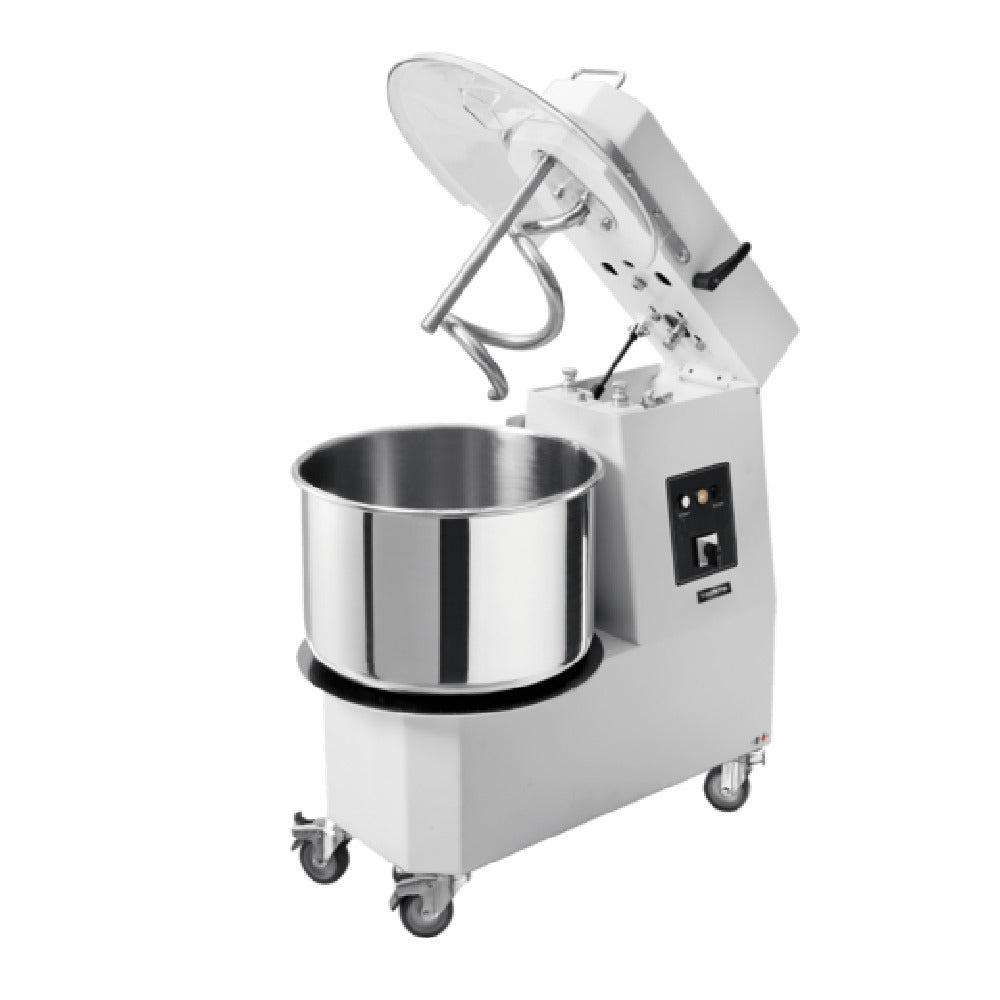 Omcan 47418 32L Spiral Dough Mixer Stainless Steel Bowl Timer Electric