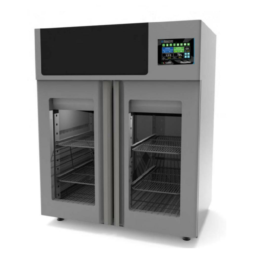 Omcan 49001 53 Inch Fish Curing Cabinet Free-standing Stainless Steel with pH System