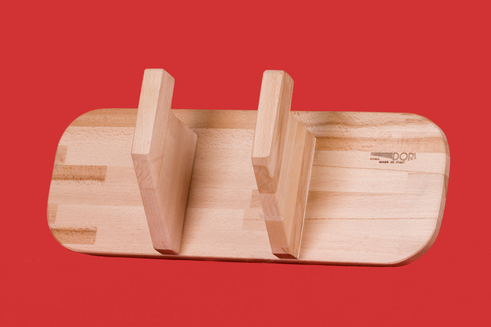 Linea Dori 3000 srl 25012 Beech wall peel rack (finshed with a treatment for food contact)