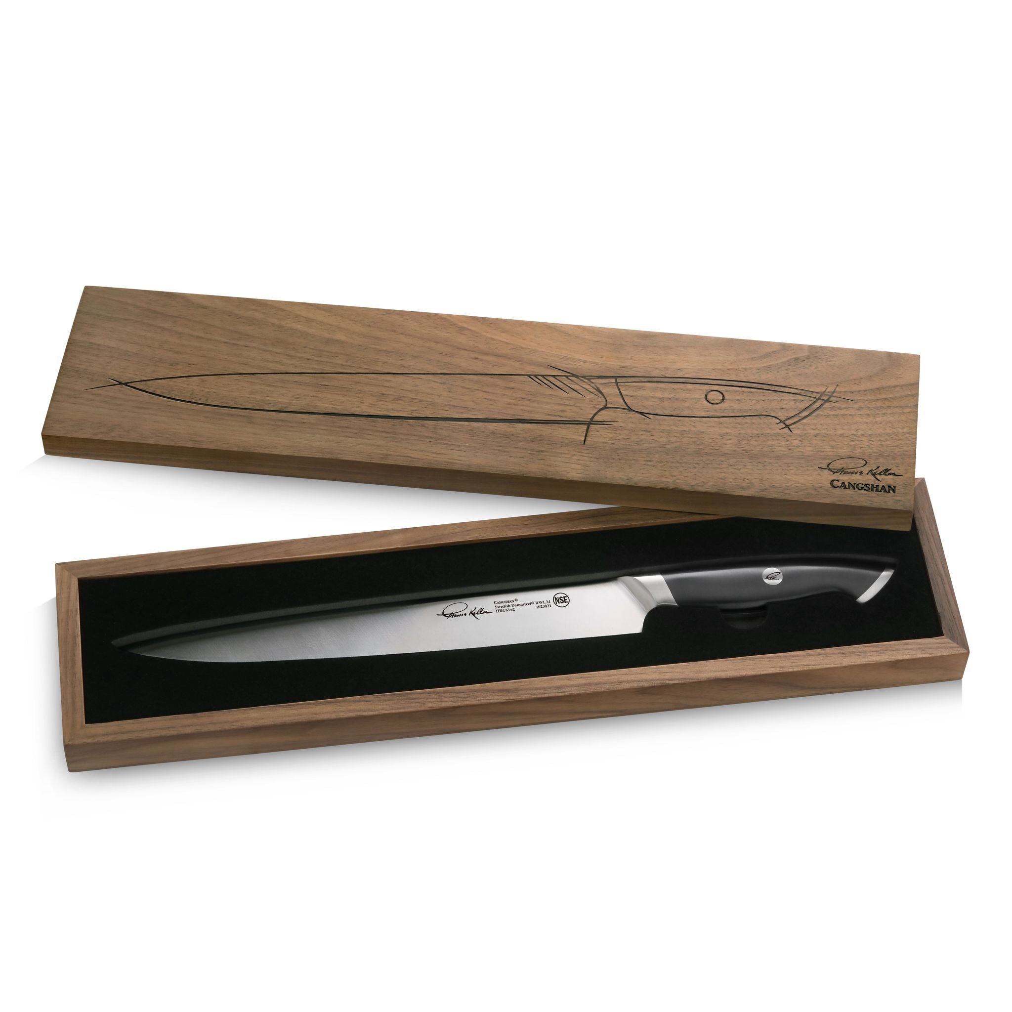 Cangshan 1023831 TKSC 10.5-Inch Carving Knife