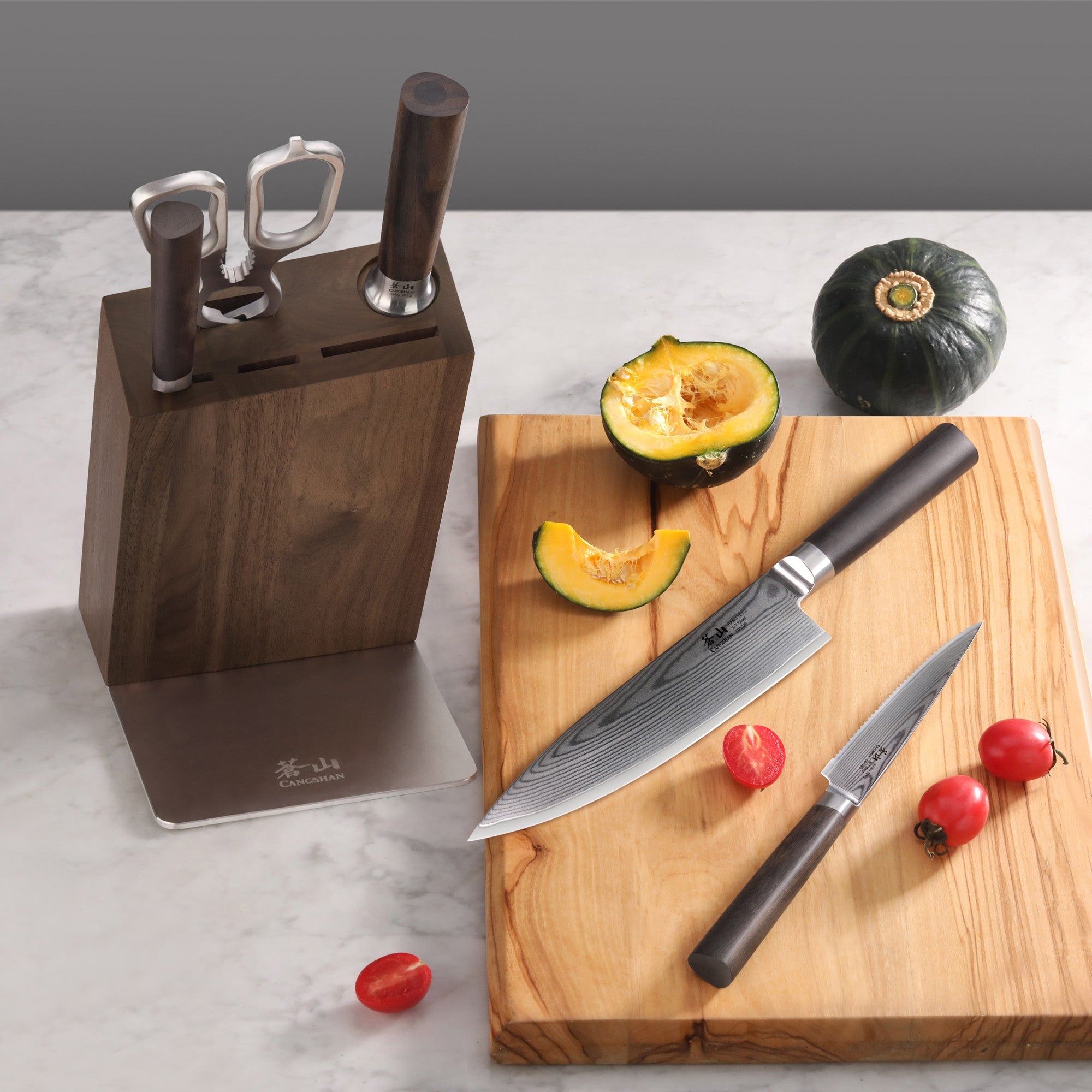 Cangshan 501189 HAKU Series 6-Piece Knife Block Set