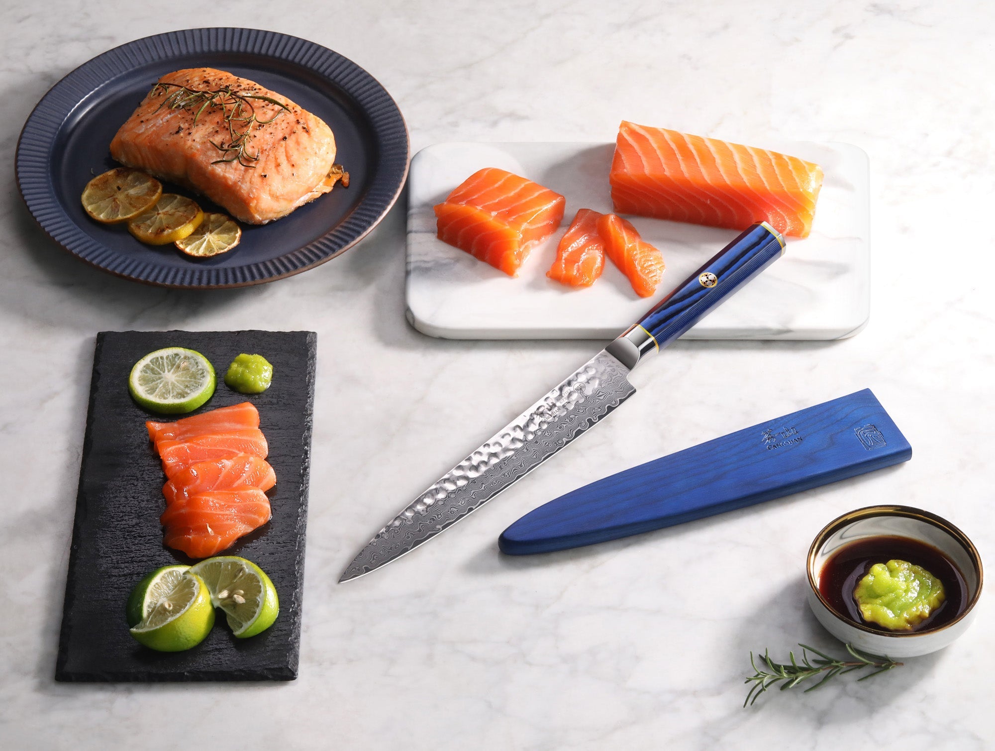 Cangshan 501462 KITA Series 8-Inch Sashimi Knife