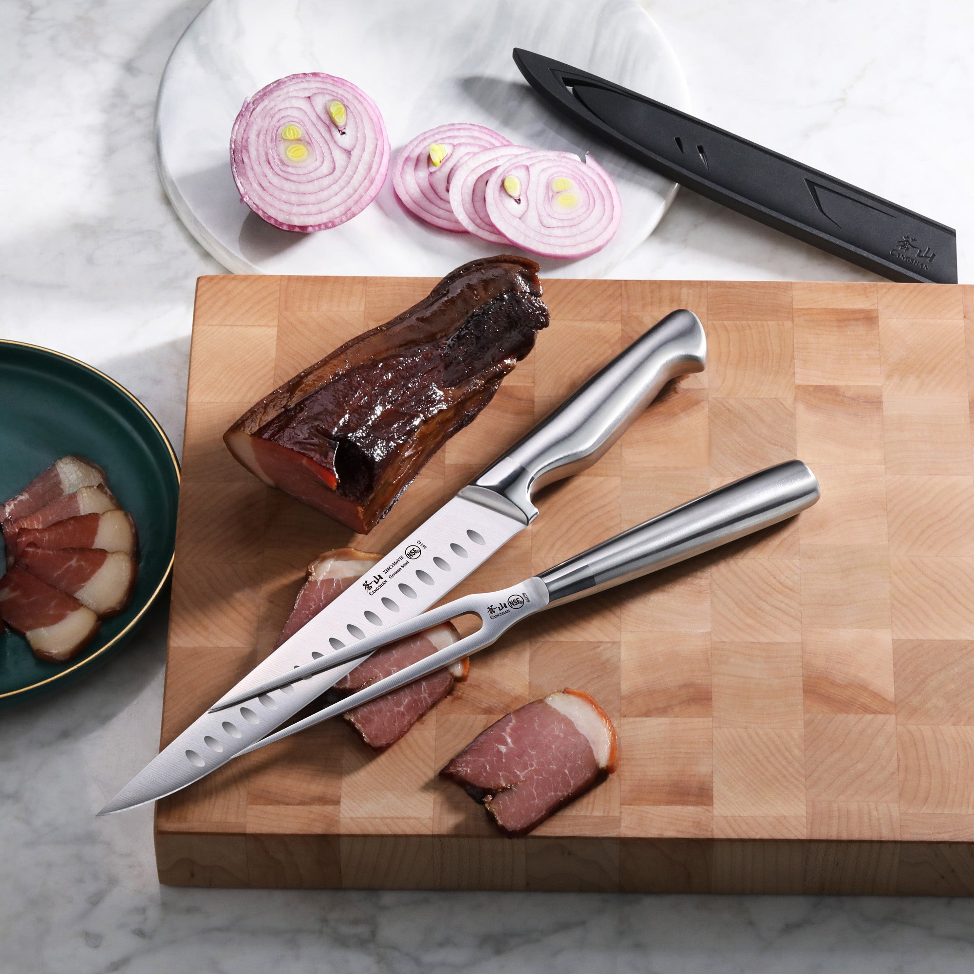 Cangshan 1027198 SANFORD Series 2-Piece Carving Set