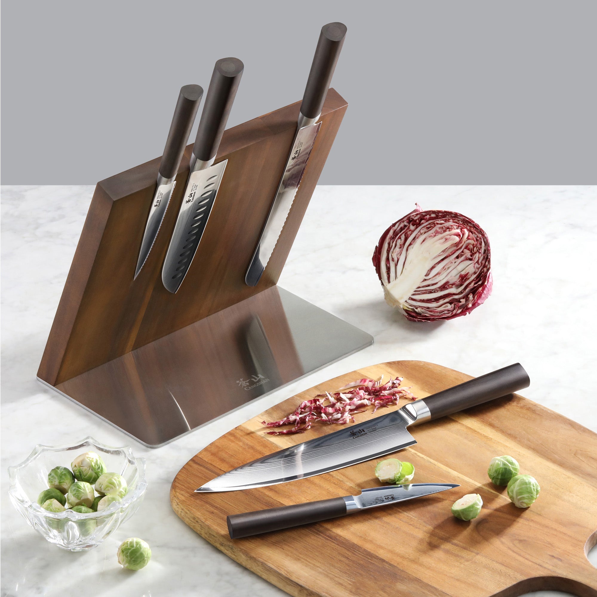 Cangshan 503817 SOBU Series 6-Piece Magnetic Block Set