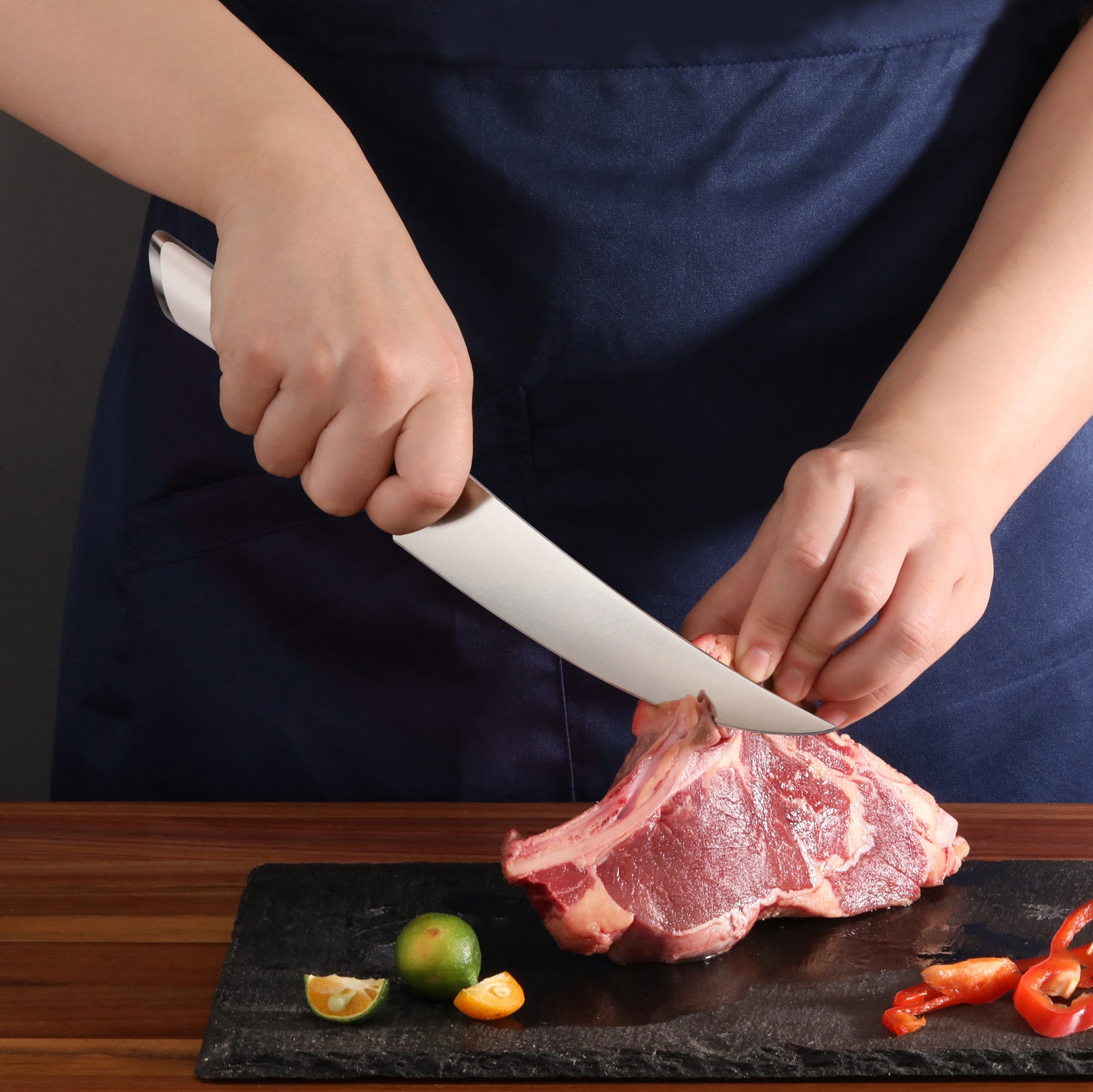 Cangshan 502247 HELENA Series 6-Inch Boning Knife - White