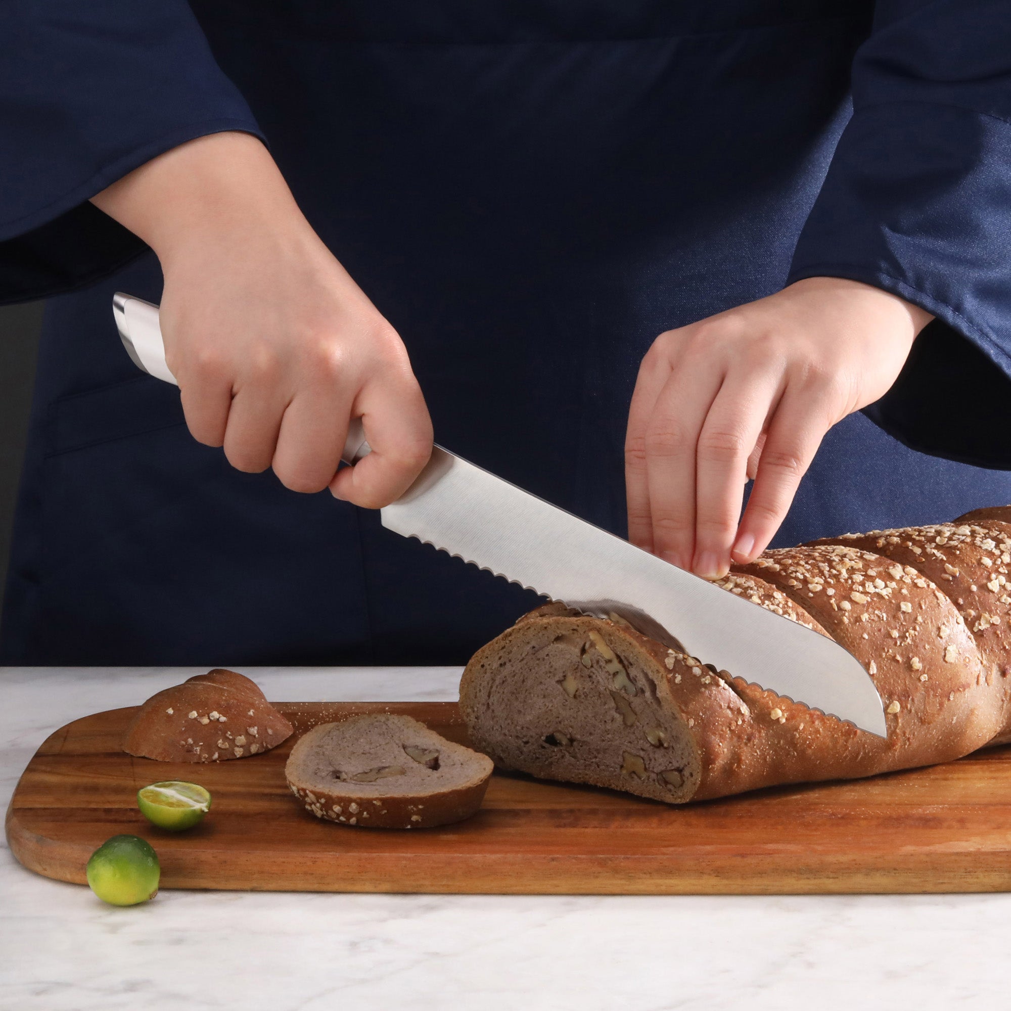 Cangshan 502100 HELENA Series 8-Inch Bread Knife - White