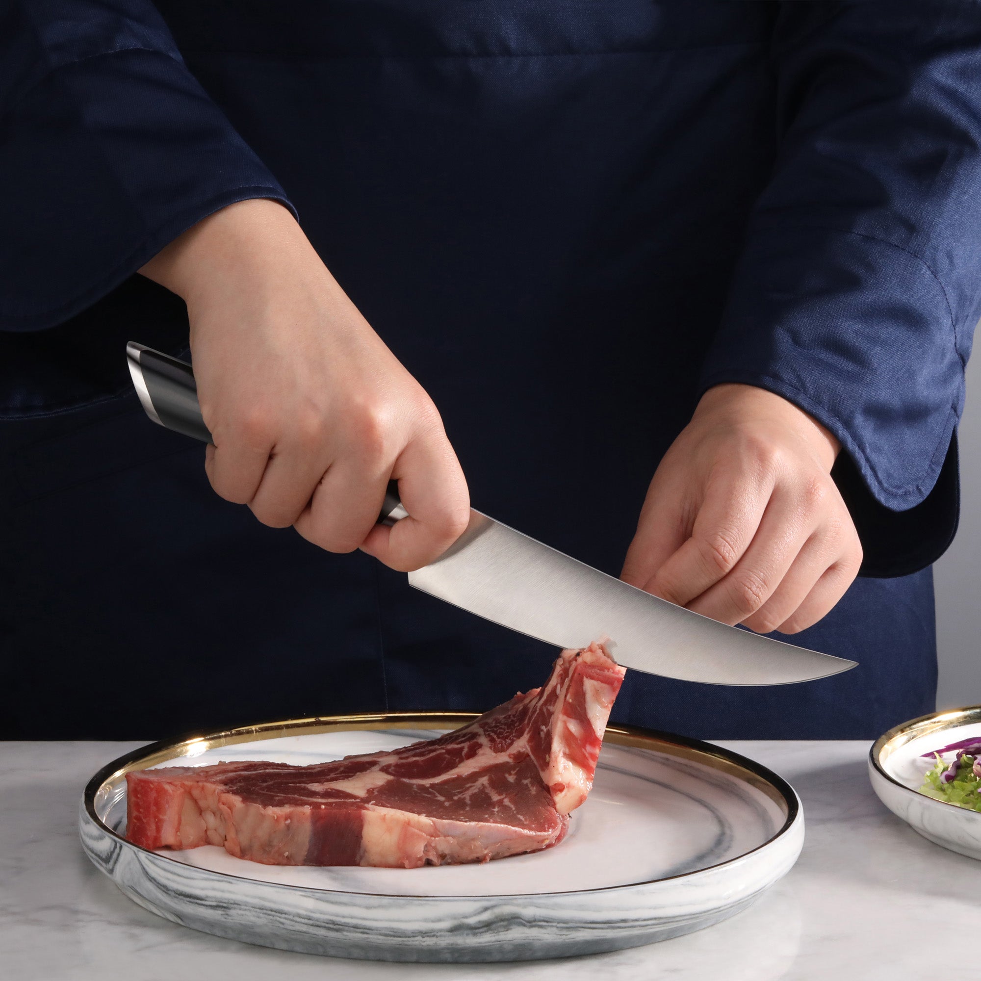 Cangshan 502247 HELENA Series 6-Inch Boning Knife - White