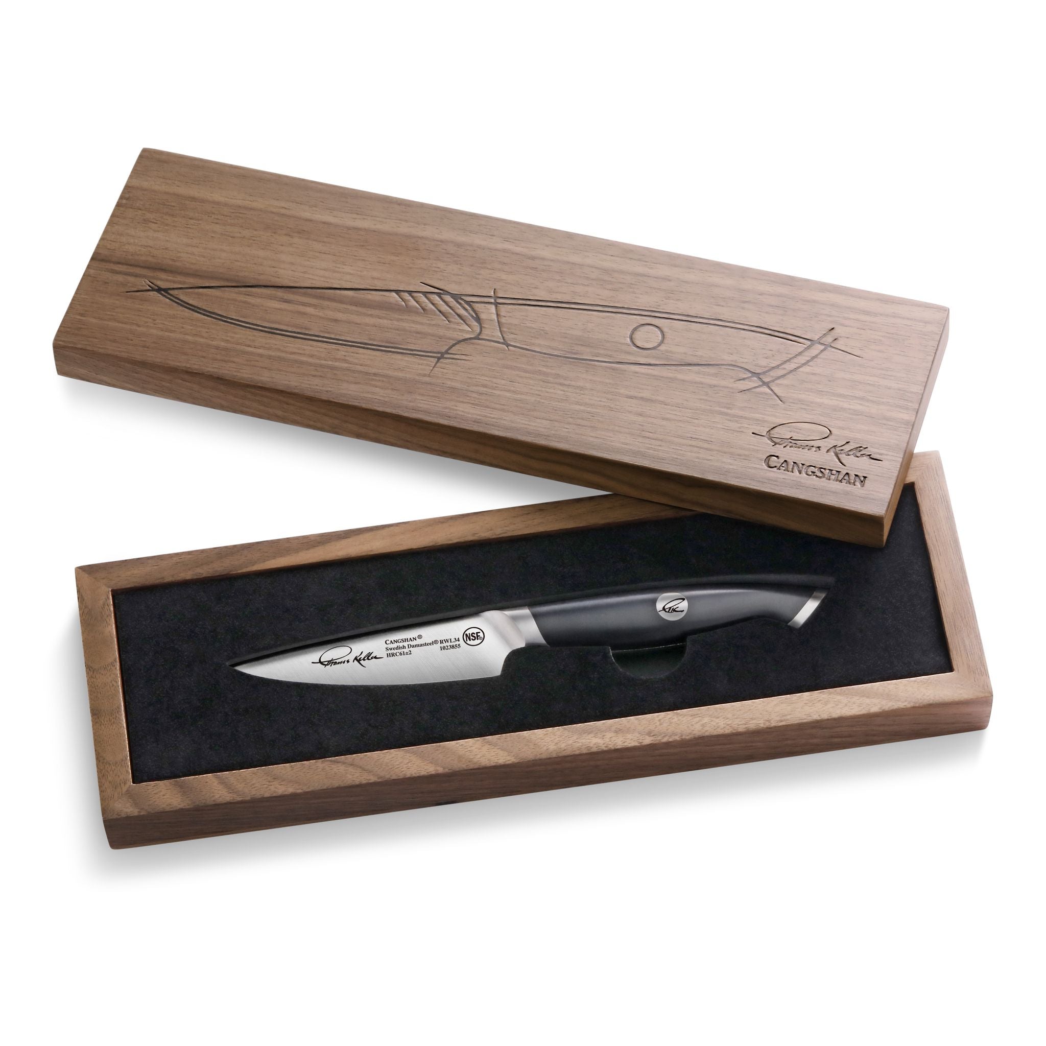 Cangshan 1025514 TKSC 3.5-Inch Paring Knife - White