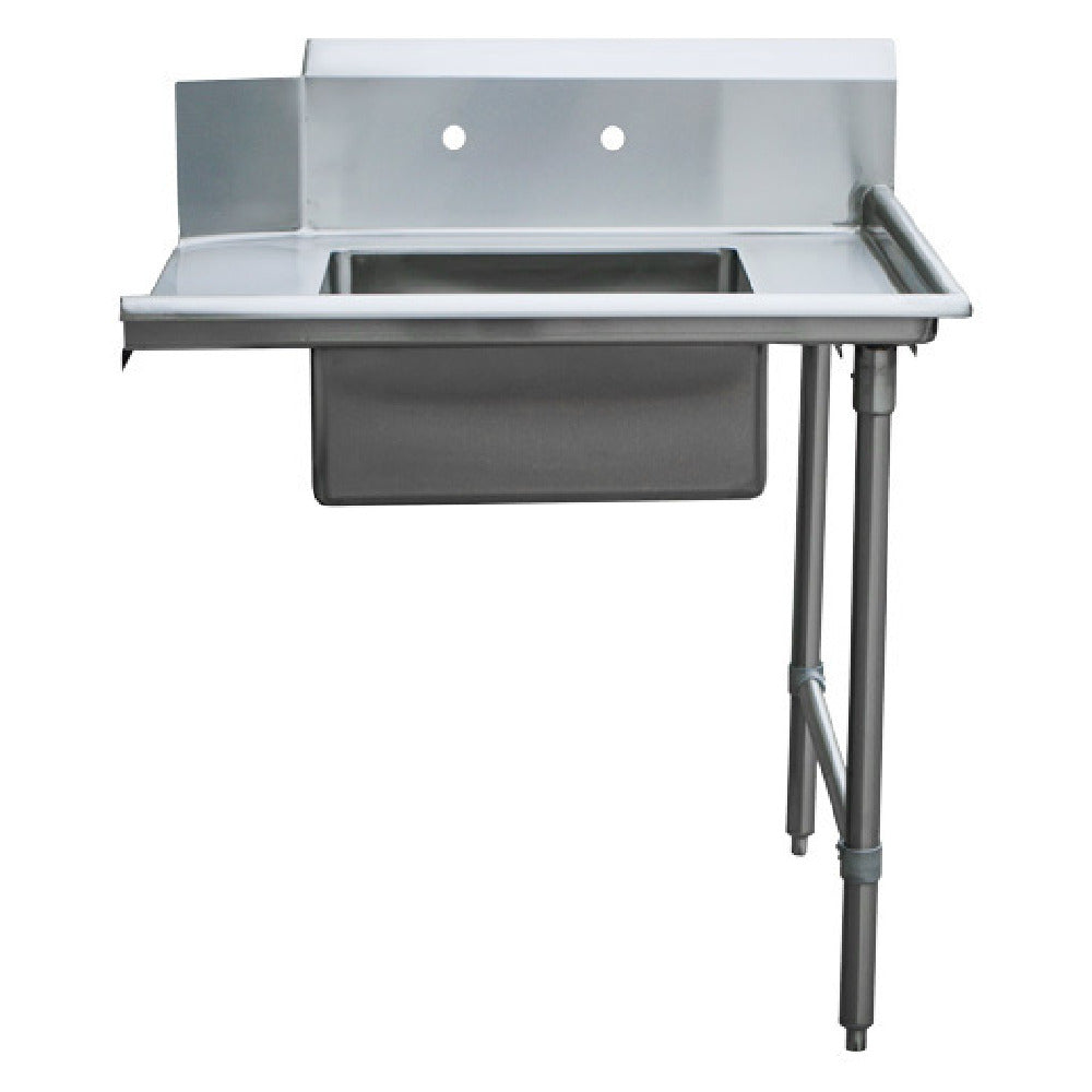 Omcan 28483 36 Inch Right Side Sink Stainless Steel Soiled Dishtable