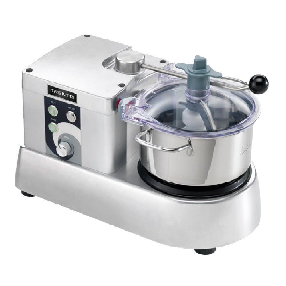 Omcan 47261 4L Electric Food Cutter Stainless Steel Bowl 350 Watts