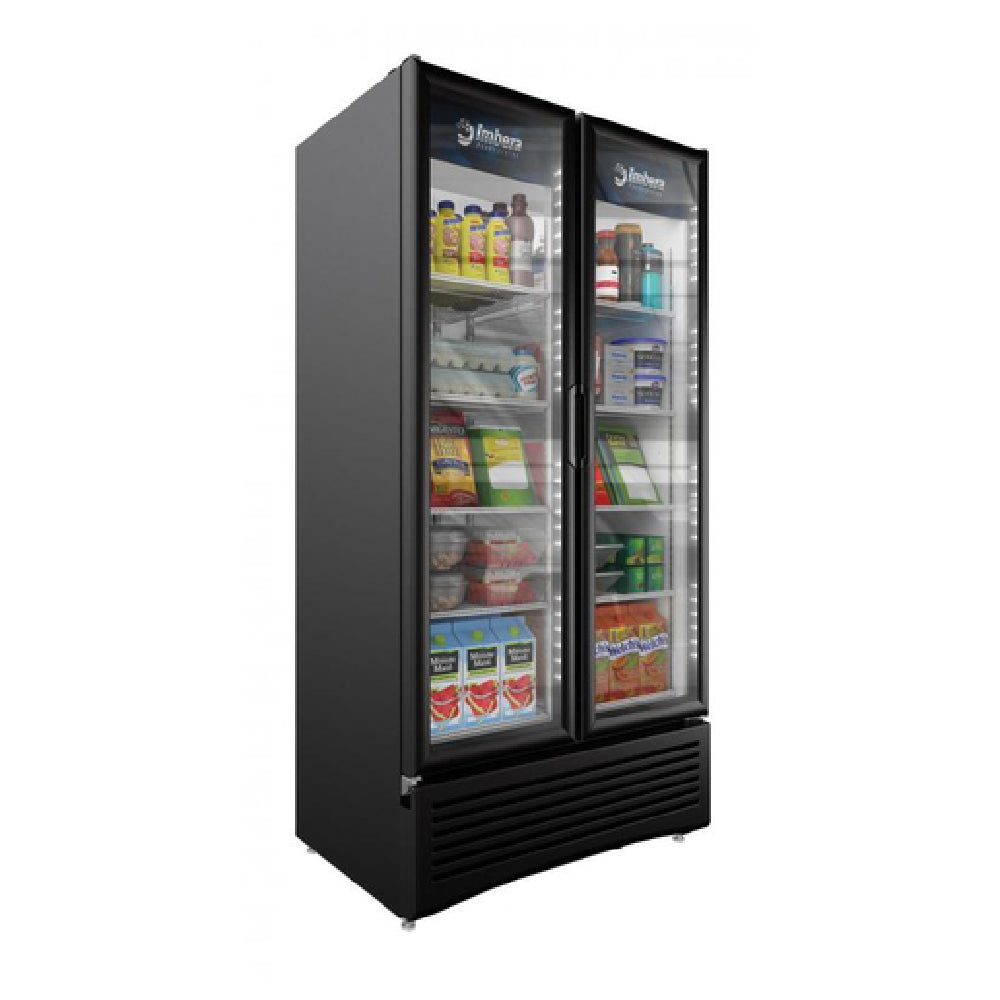 Omcan 41219 39 Inch Elite Series Refrigerated Display Two-section 26.7 cu ft ENERGY STAR®