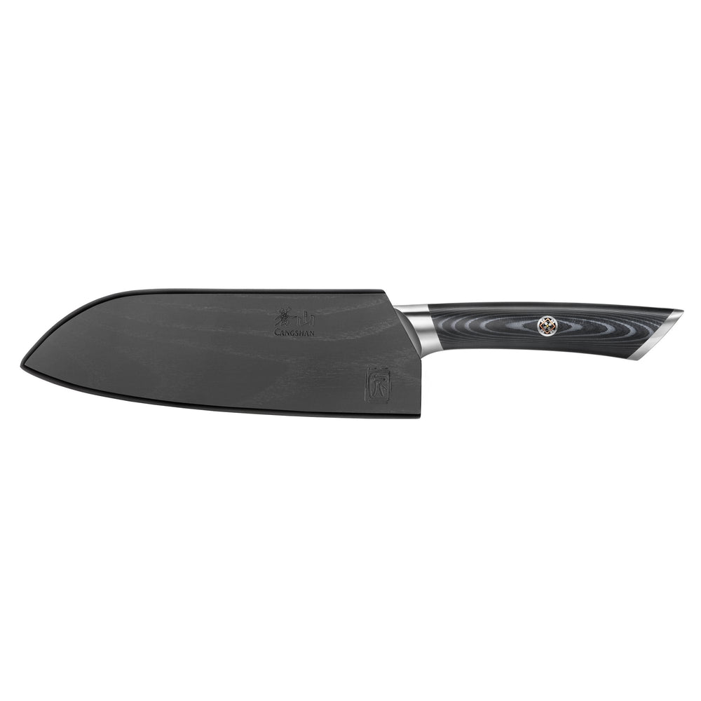 Cangshan 504265 KURO Series 7-Inch Santoku Knife