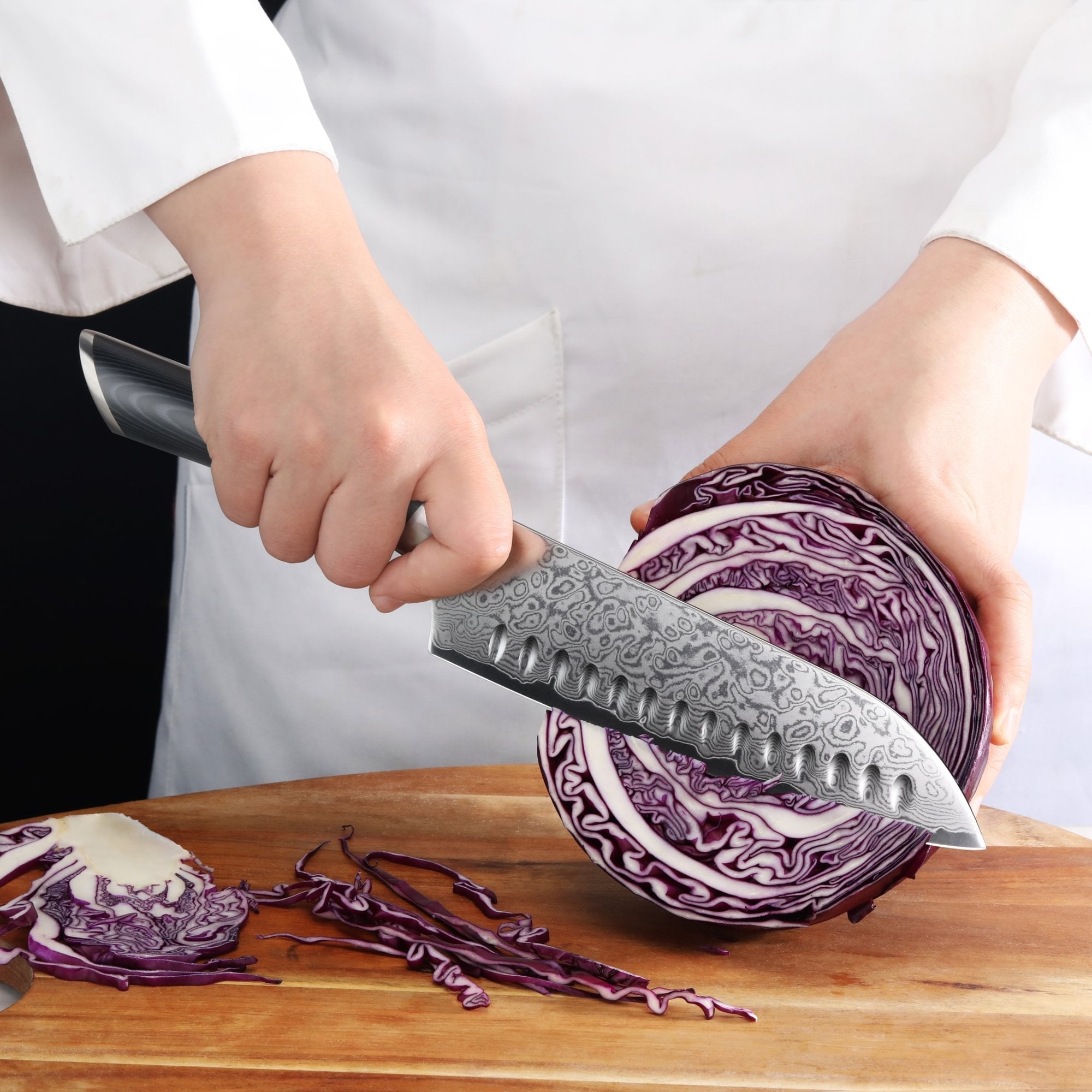 Cangshan 504265 KURO Series 7-Inch Santoku Knife