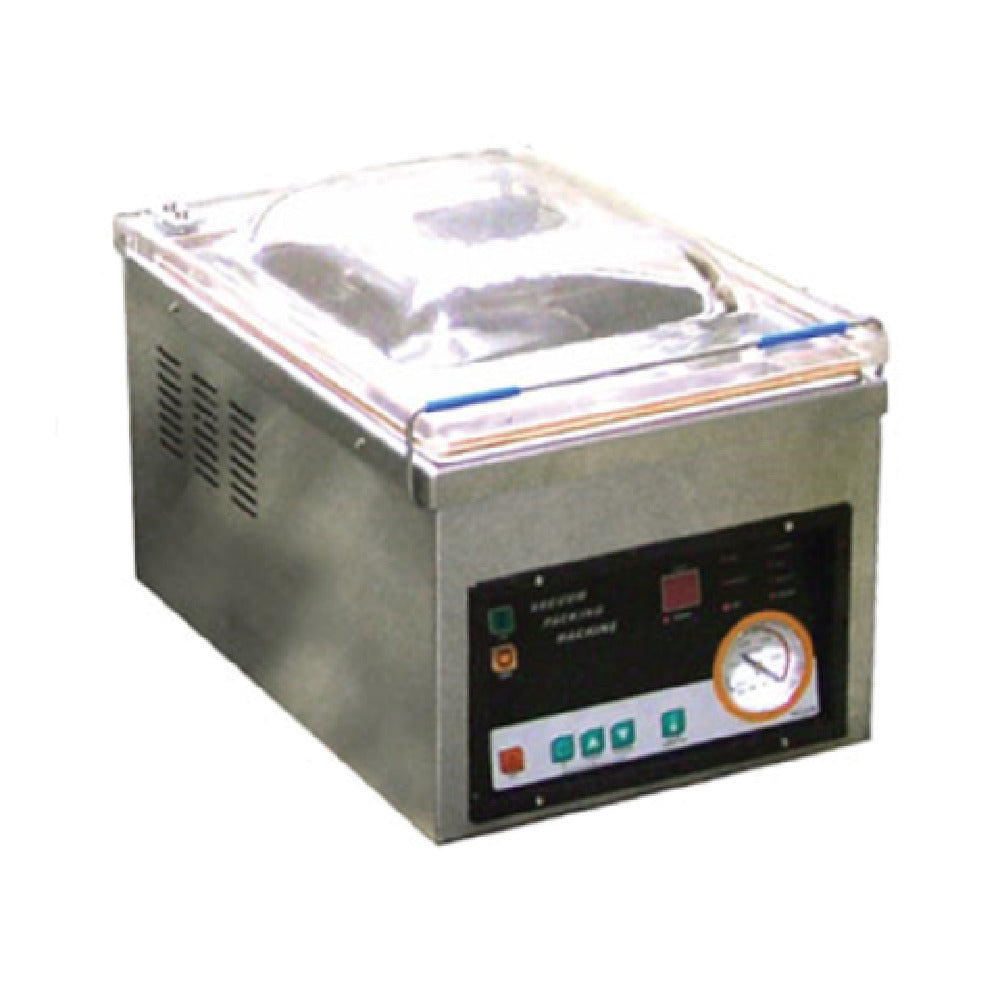 Omcan 19481 Vacuum Packaging Machine 15 Inch Chamber 10.2 Inch Seal Bar