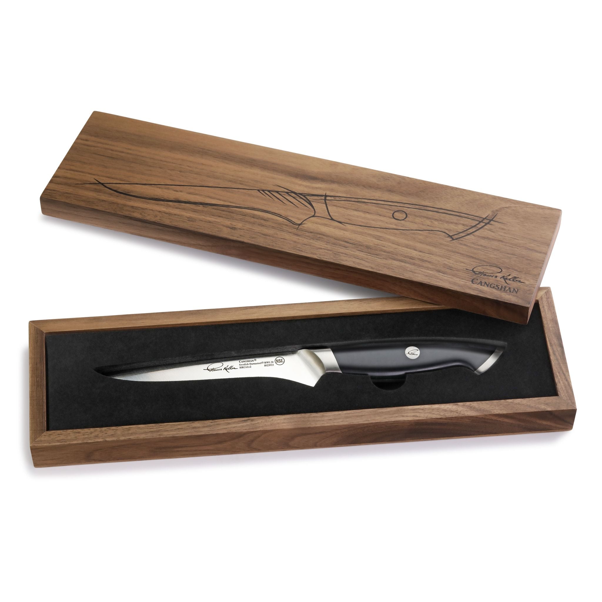 Cangshan 1025538 TKSC 6-Inch Boning Knife - White