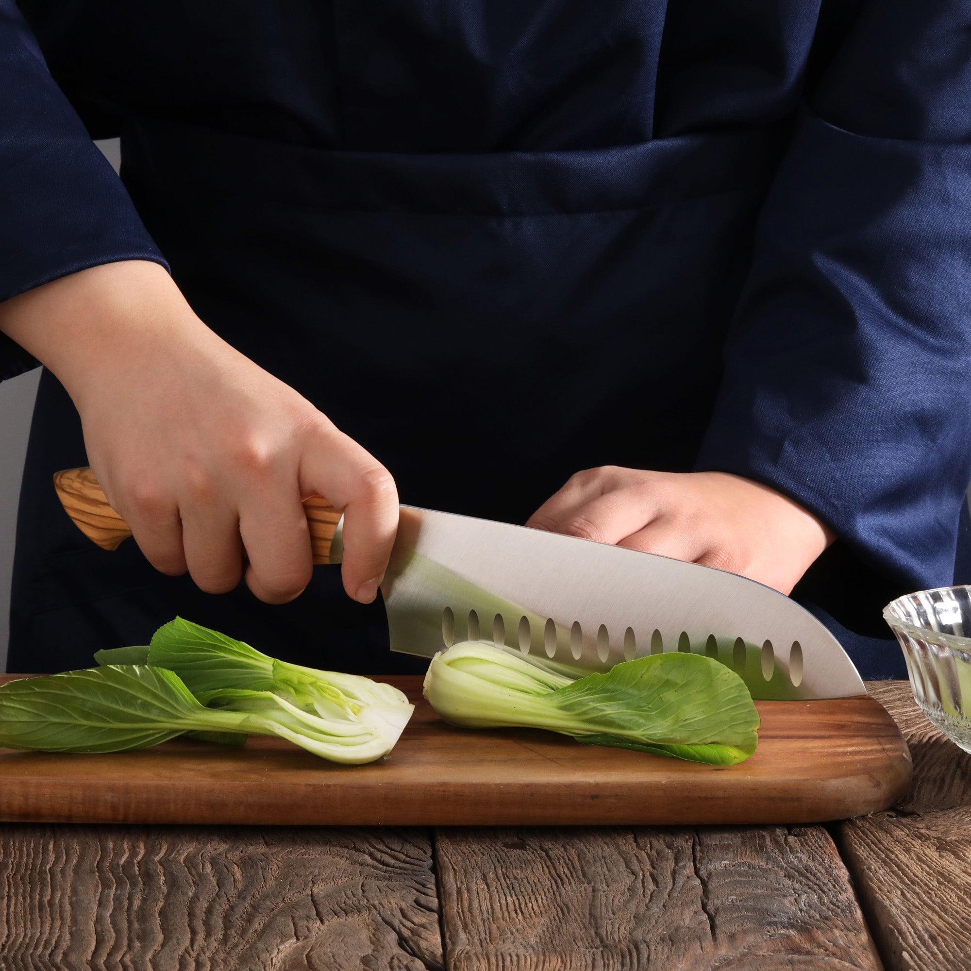 Cangshan 501608 OLIV Series 7-Inch Santoku Knife