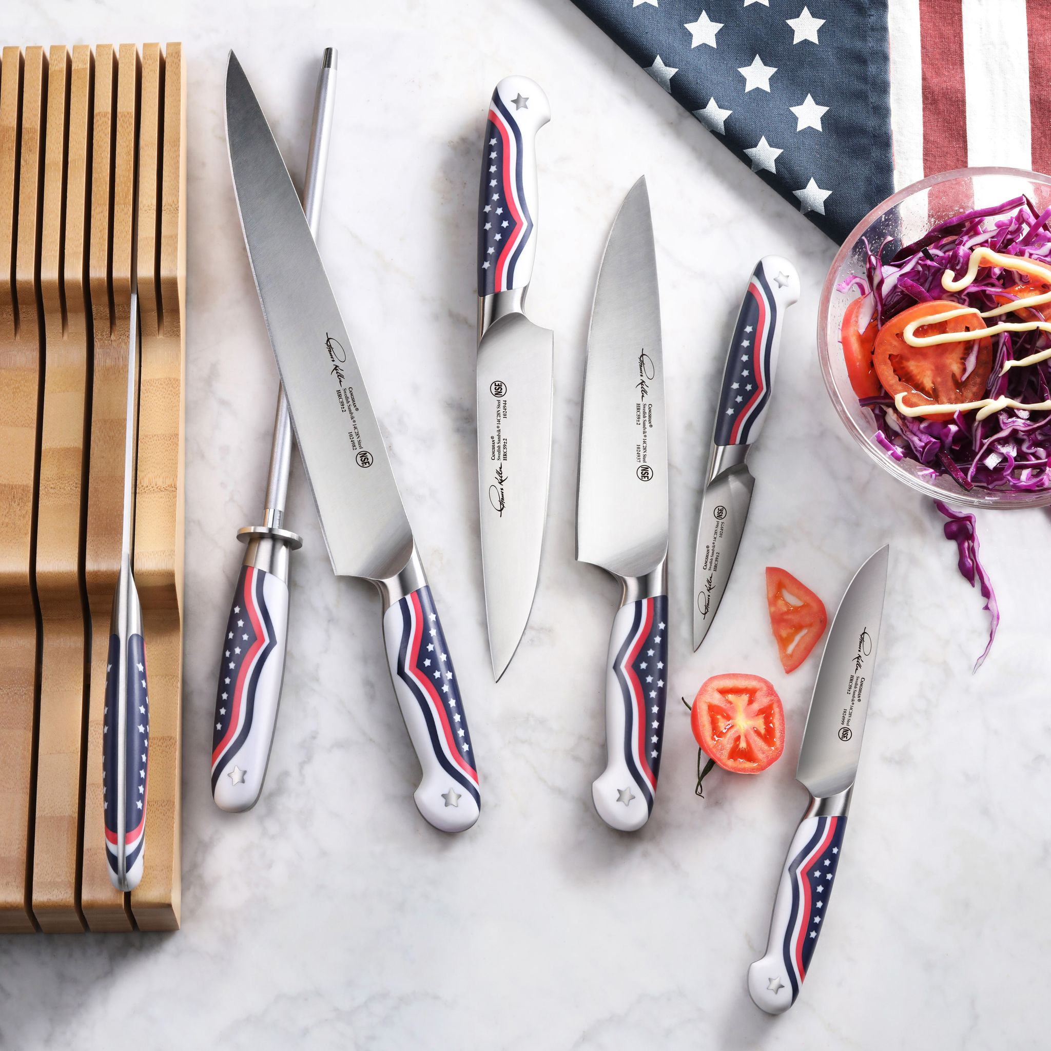 Cangshan 1026115 United Series 2-Piece Starter Knife Set