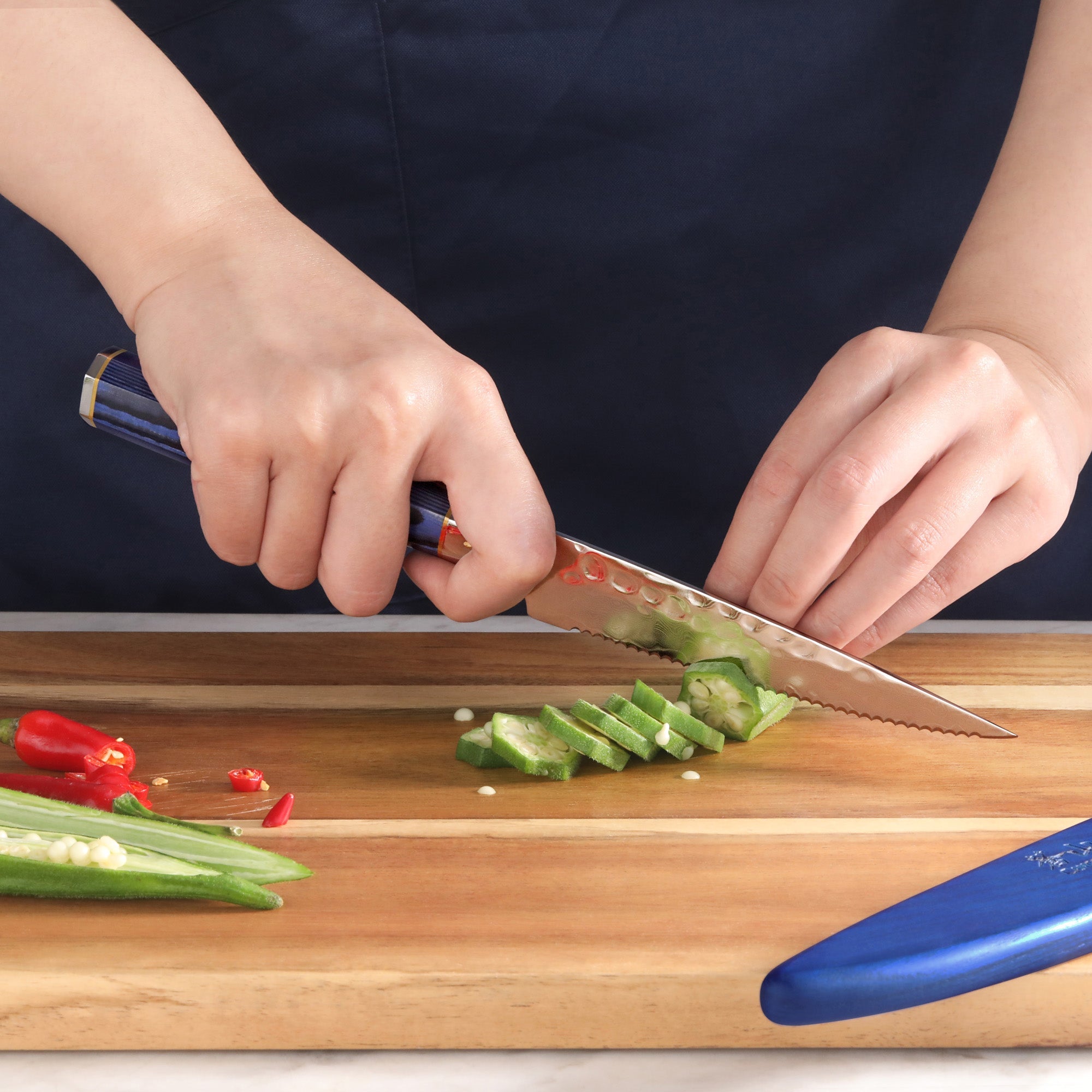 Cangshan 501448 KITA Series 5-Inch Serrated Utility Knife