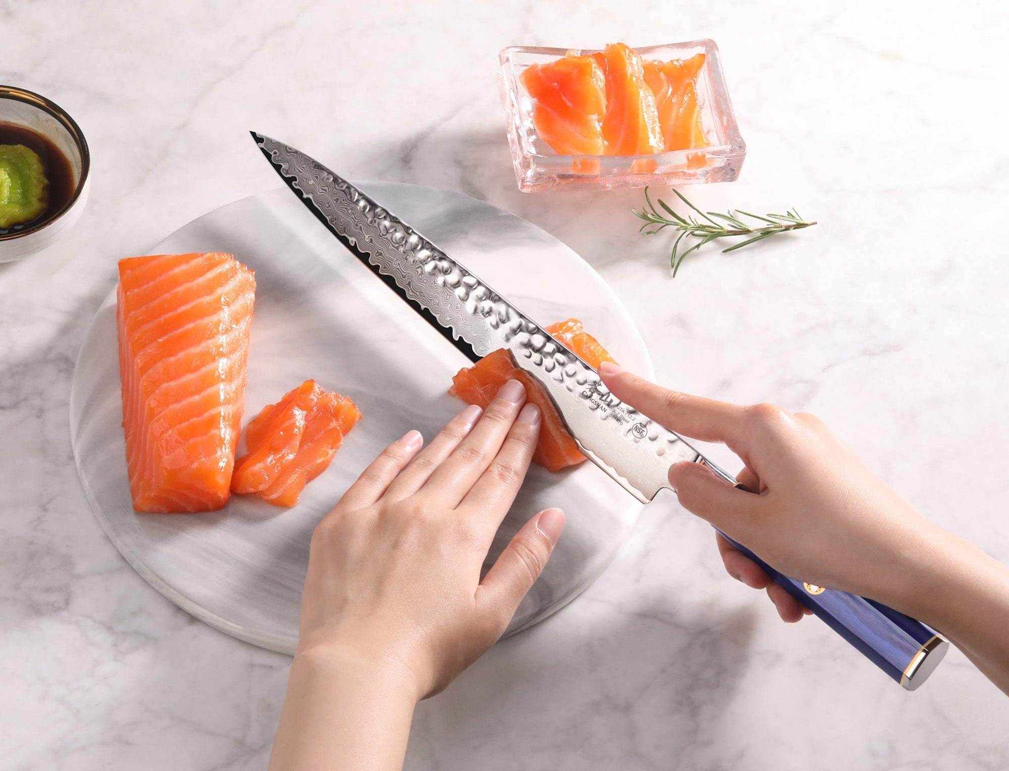 Cangshan 501479 KITA Series 10-Inch Sashimi Knife with Sheath
